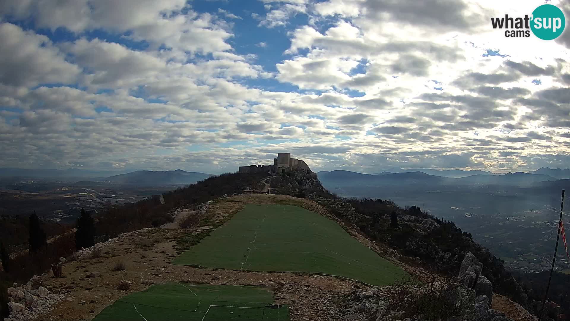 Webcam en direct aérodrome de parapente Ljubuški – Kula