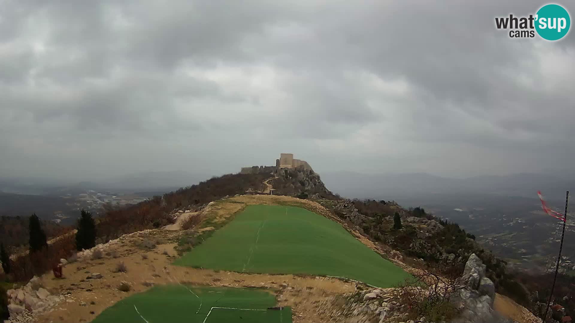 Webcam en direct aérodrome de parapente Ljubuški – Kula