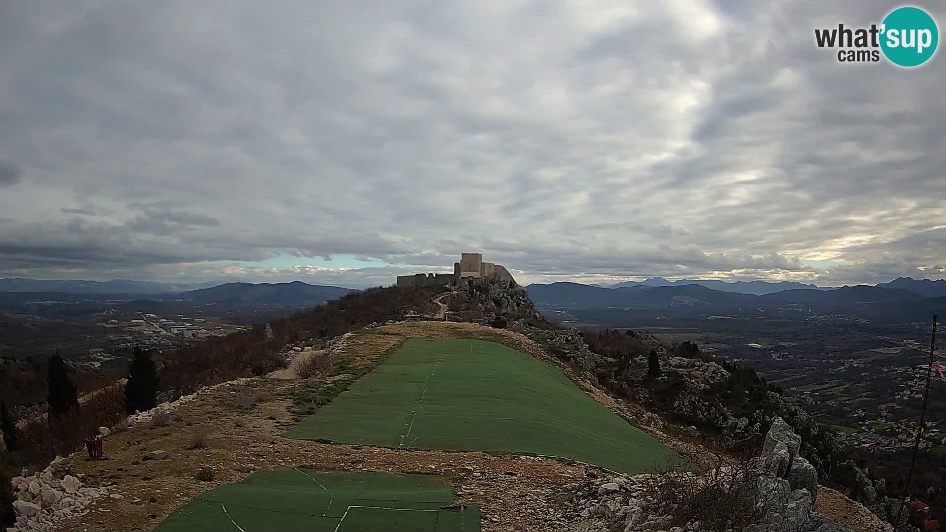 Webcam en direct aérodrome de parapente Ljubuški – Kula