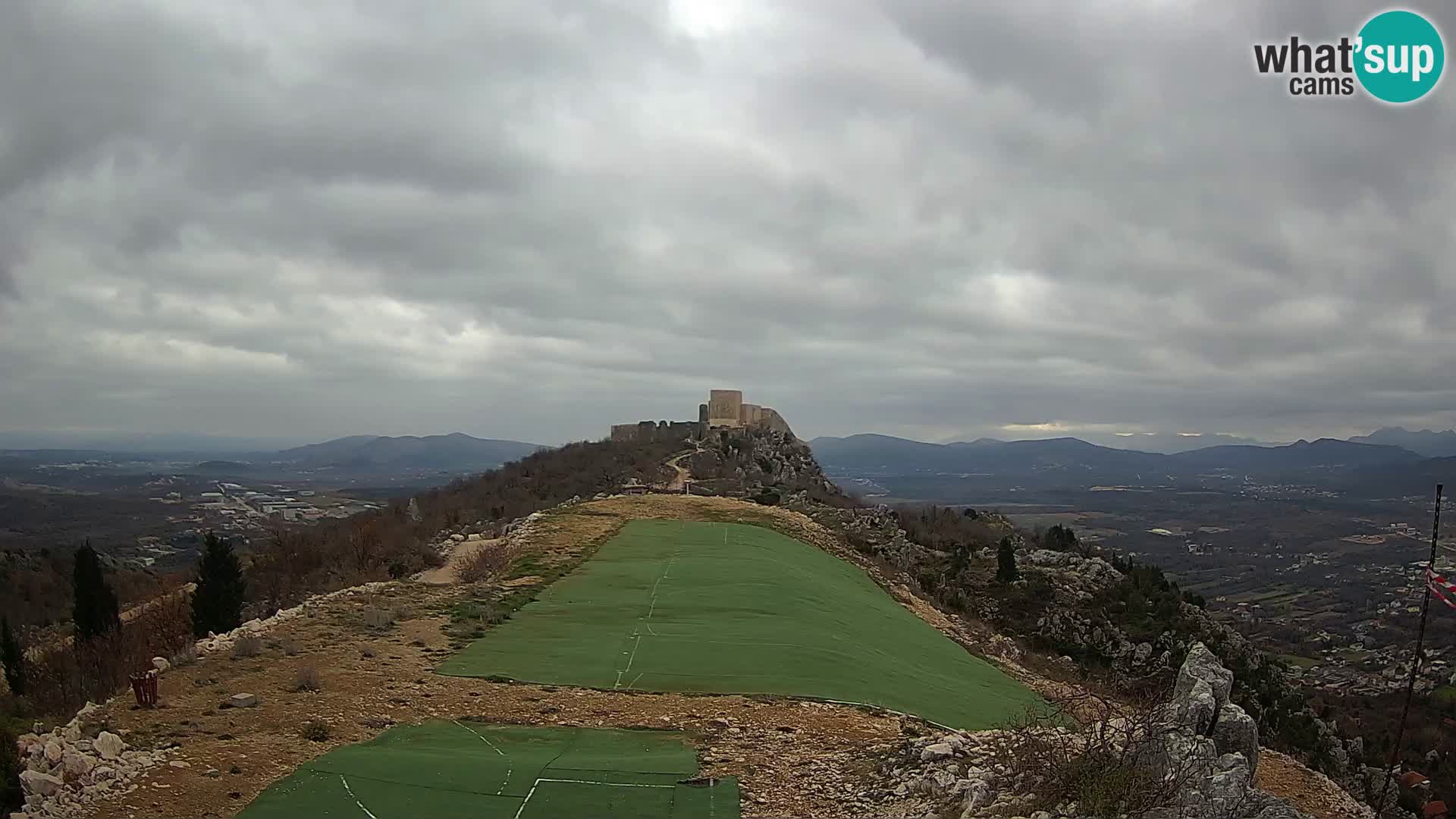 Webcam en direct aérodrome de parapente Ljubuški – Kula