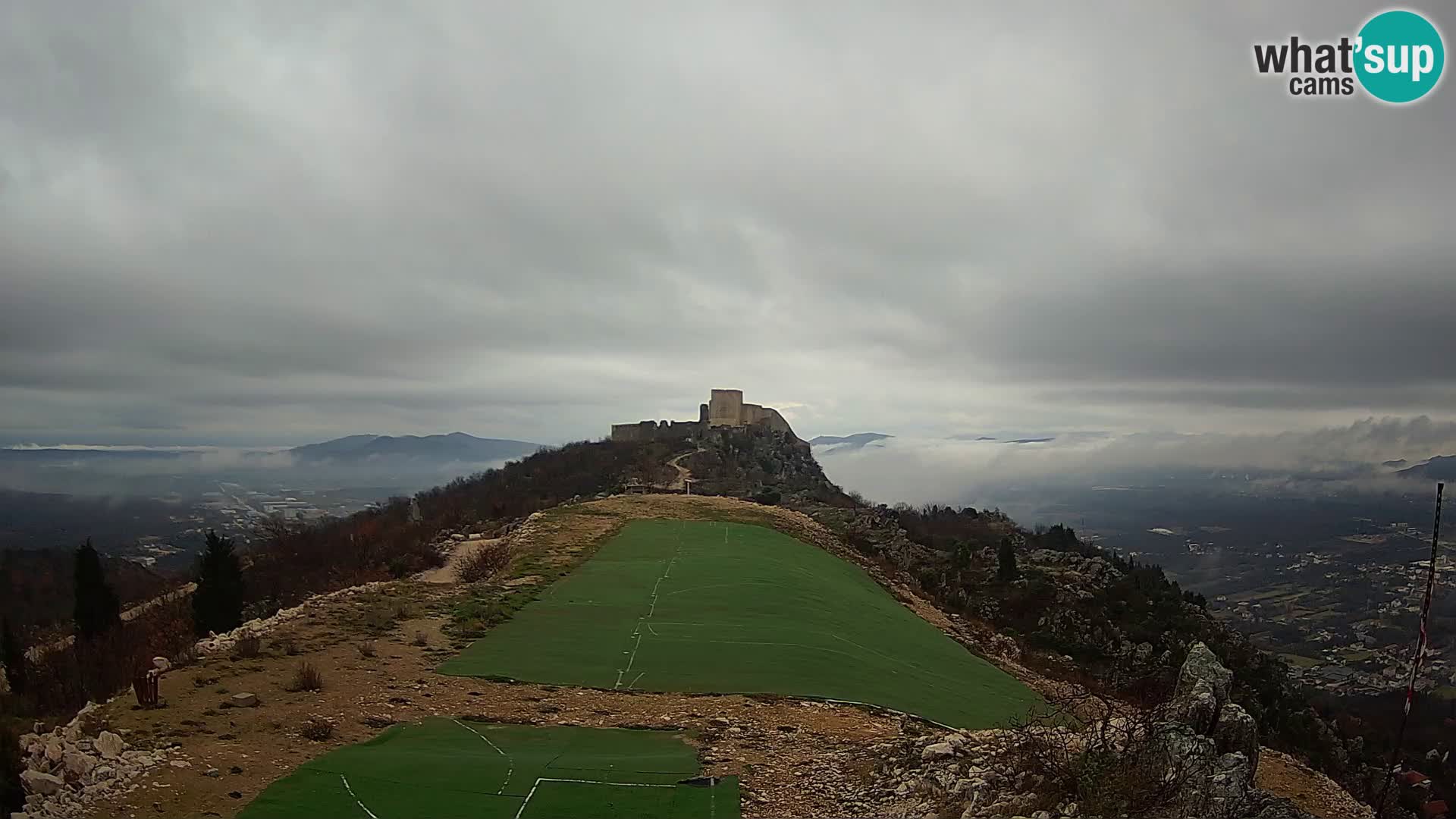 Webcam en direct aérodrome de parapente Ljubuški – Kula