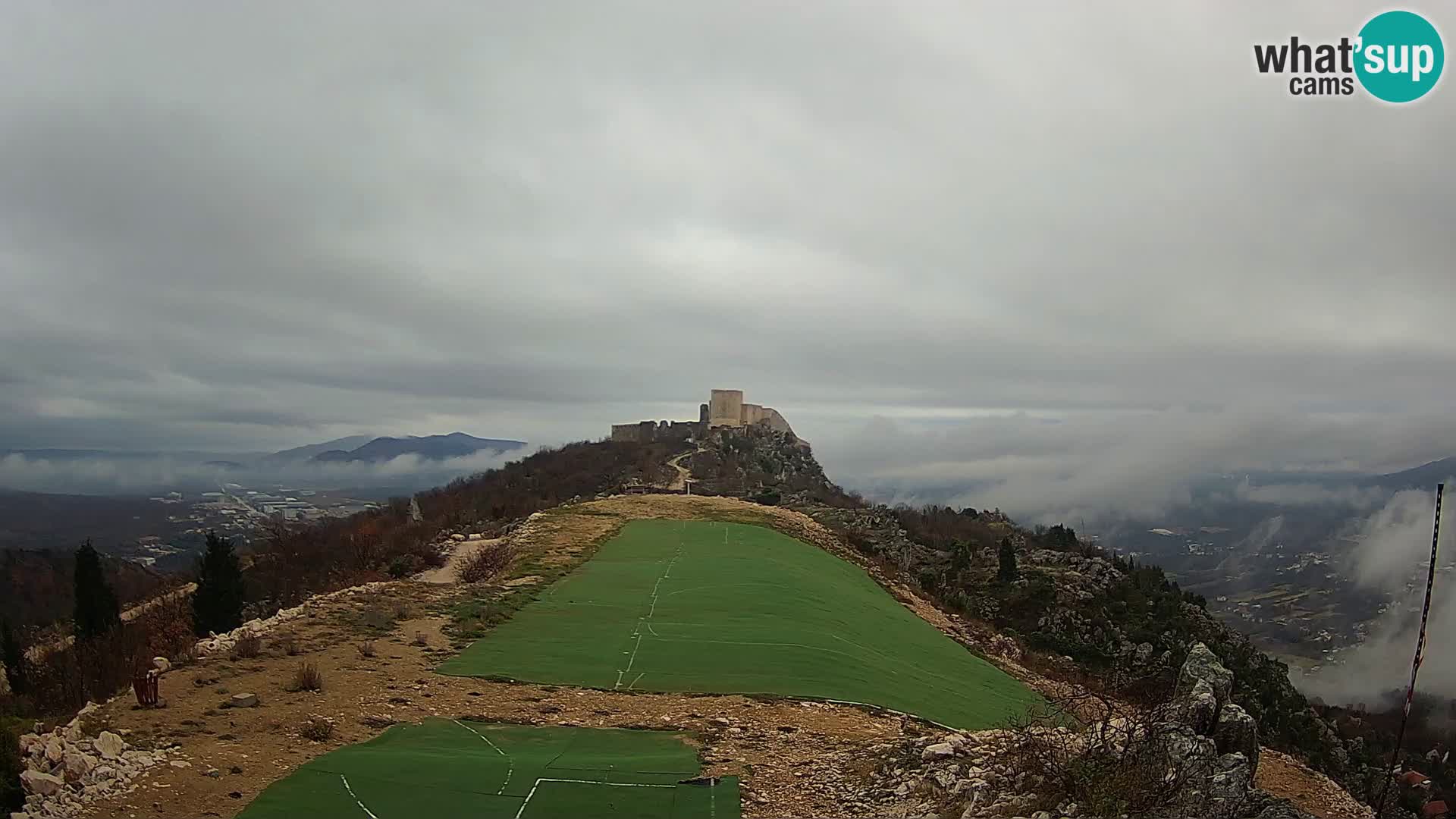 Webcam en direct aérodrome de parapente Ljubuški – Kula