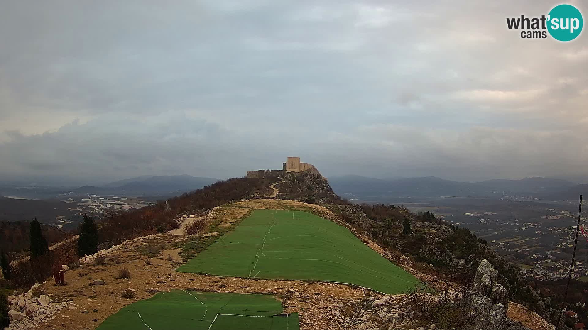 Live Webcam Campo di volo di parapendio Ljubuški – Kula