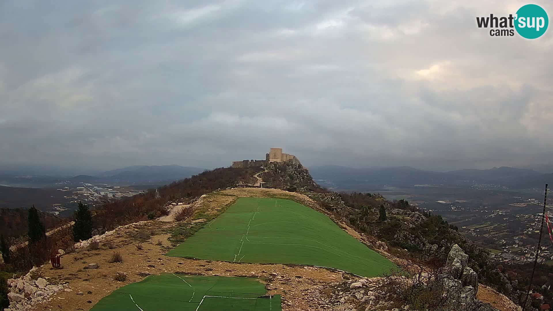 Webcam en direct aérodrome de parapente Ljubuški – Kula