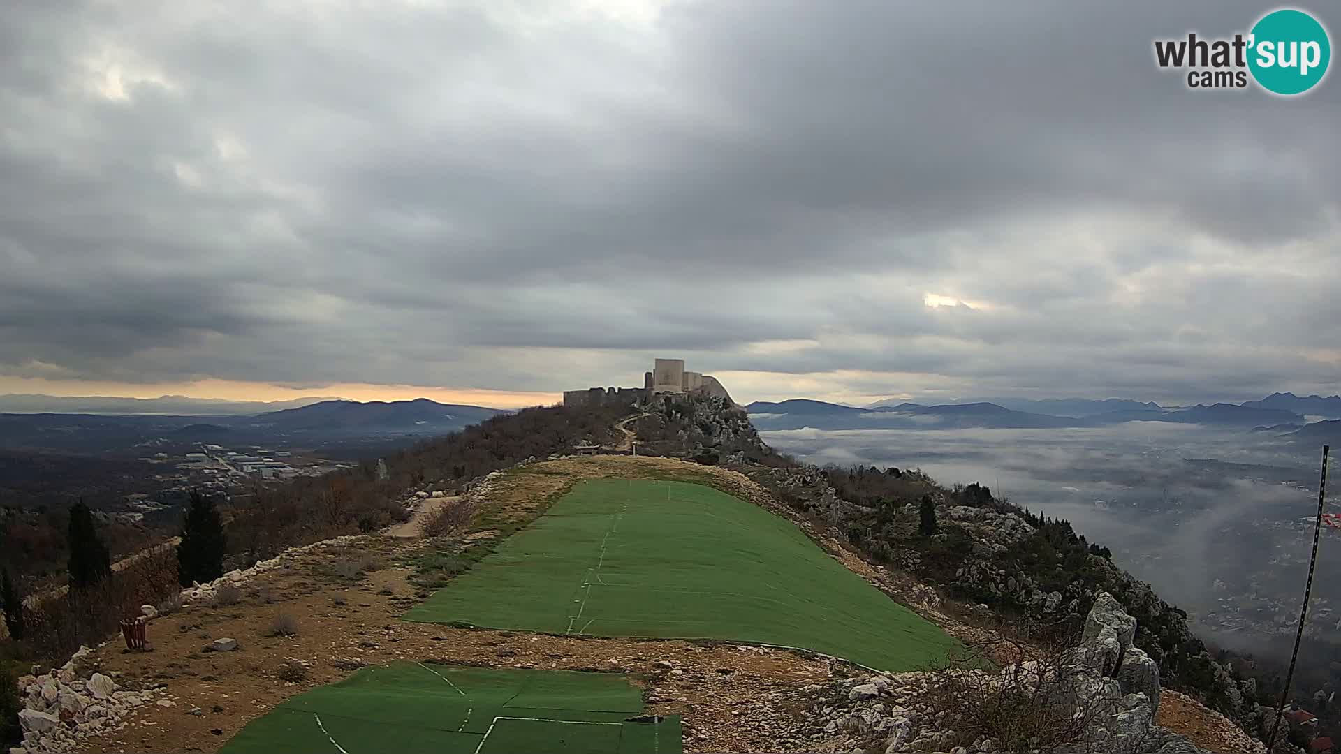 Webcam en direct aérodrome de parapente Ljubuški – Kula