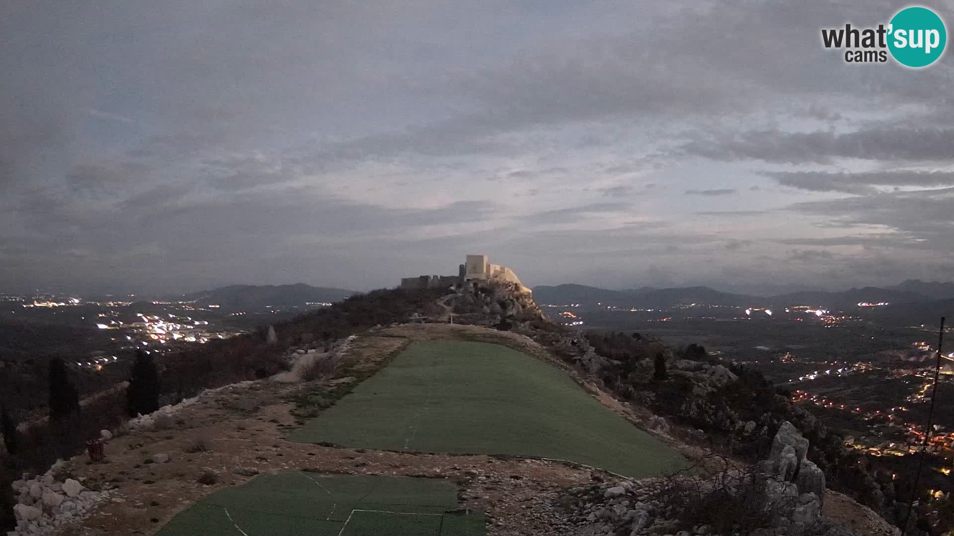 Webcam en direct aérodrome de parapente Ljubuški – Kula