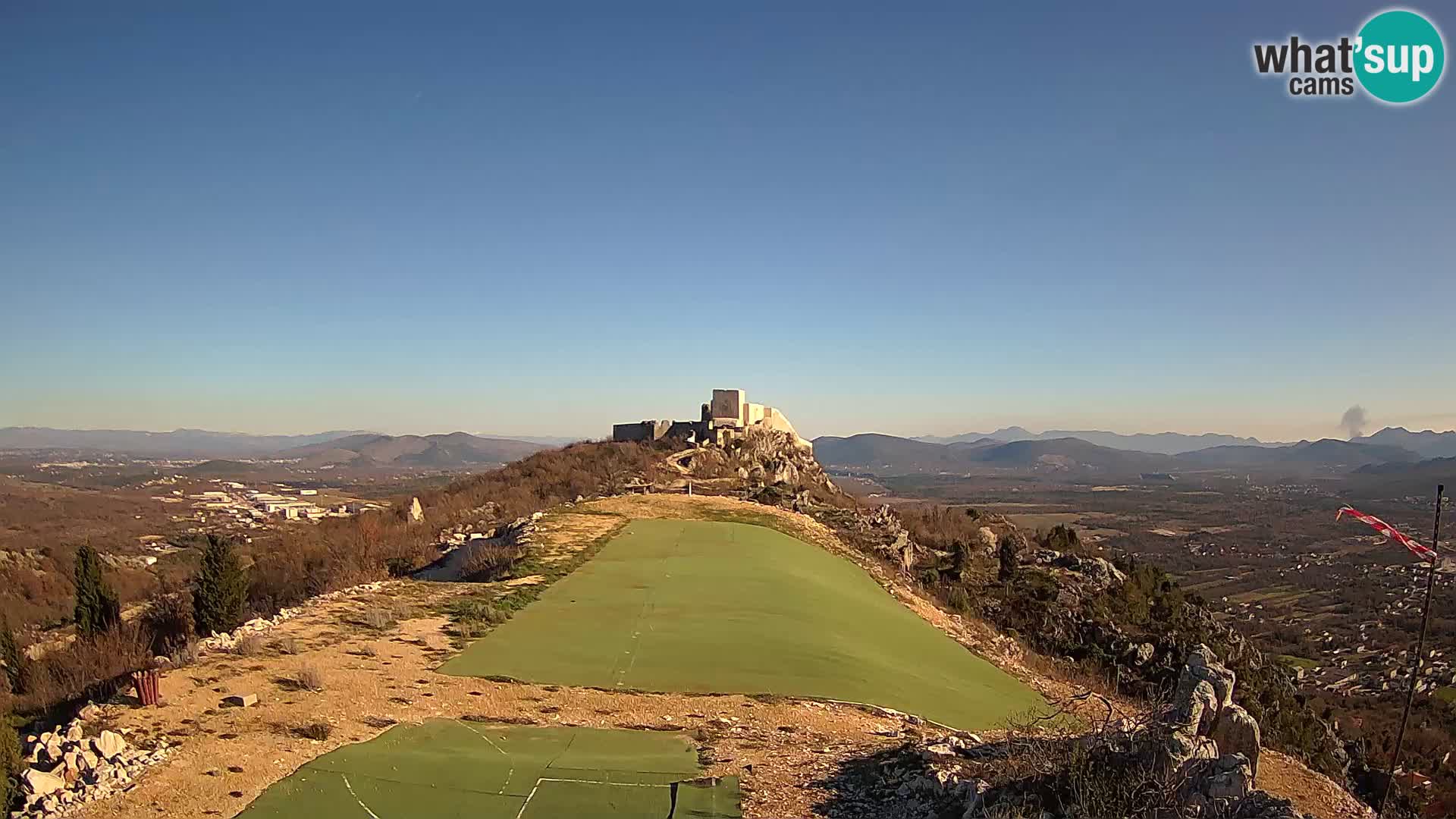 Live Webcam Campo di volo di parapendio Ljubuški – Kula