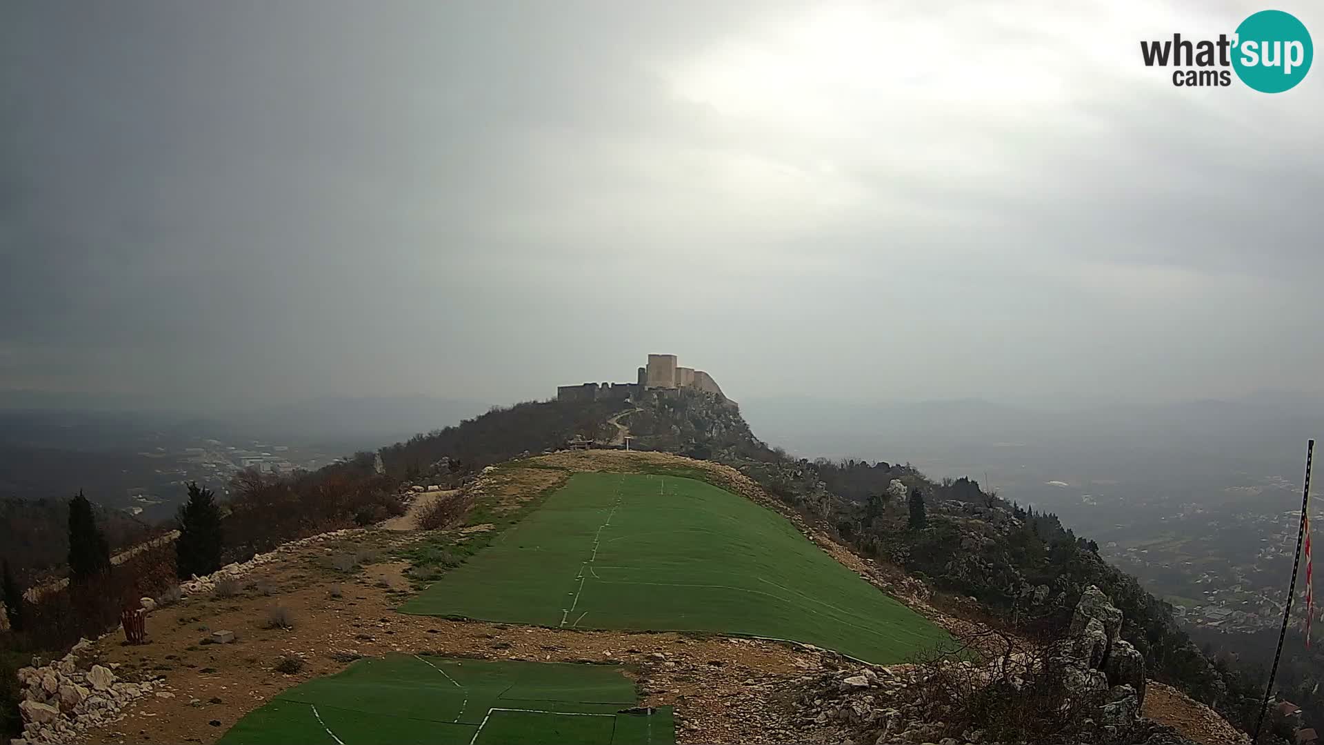 Webcam en direct aérodrome de parapente Ljubuški – Kula