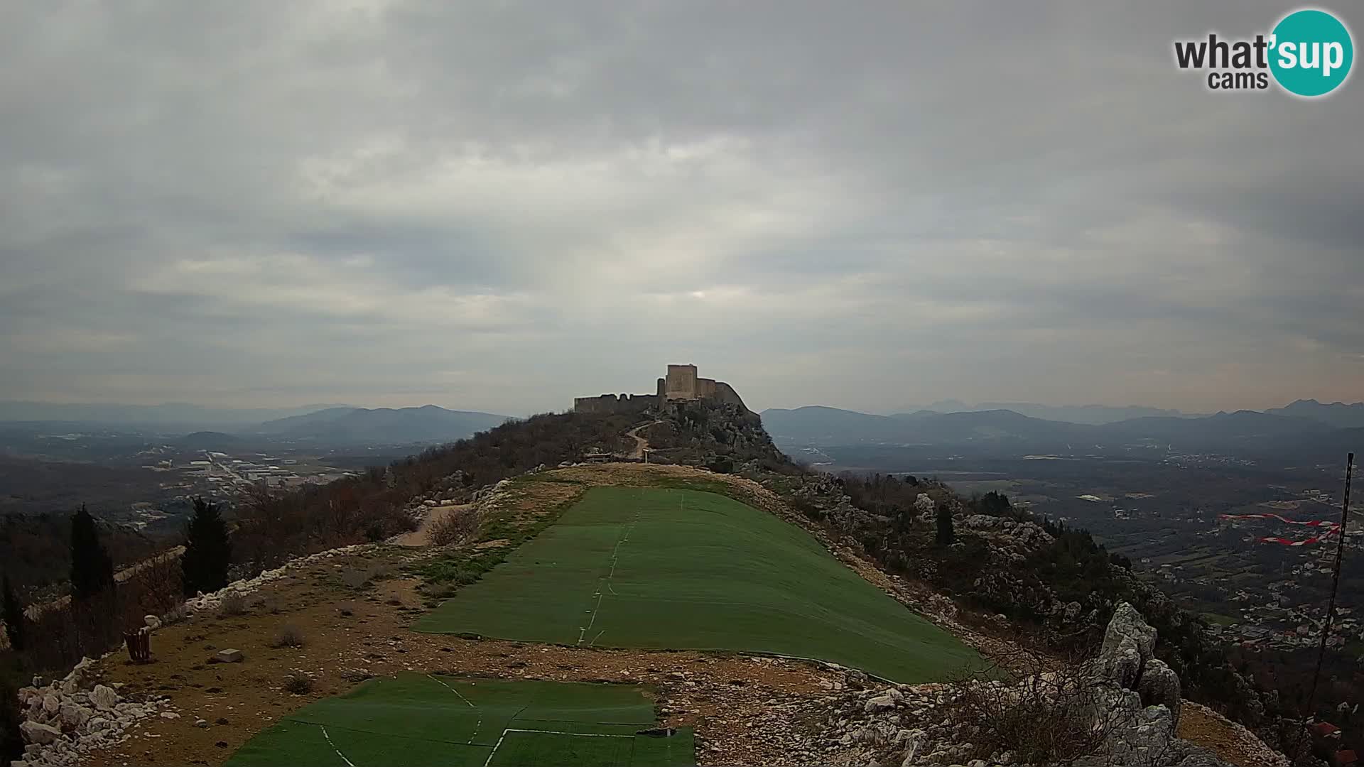 Webcam en direct aérodrome de parapente Ljubuški – Kula