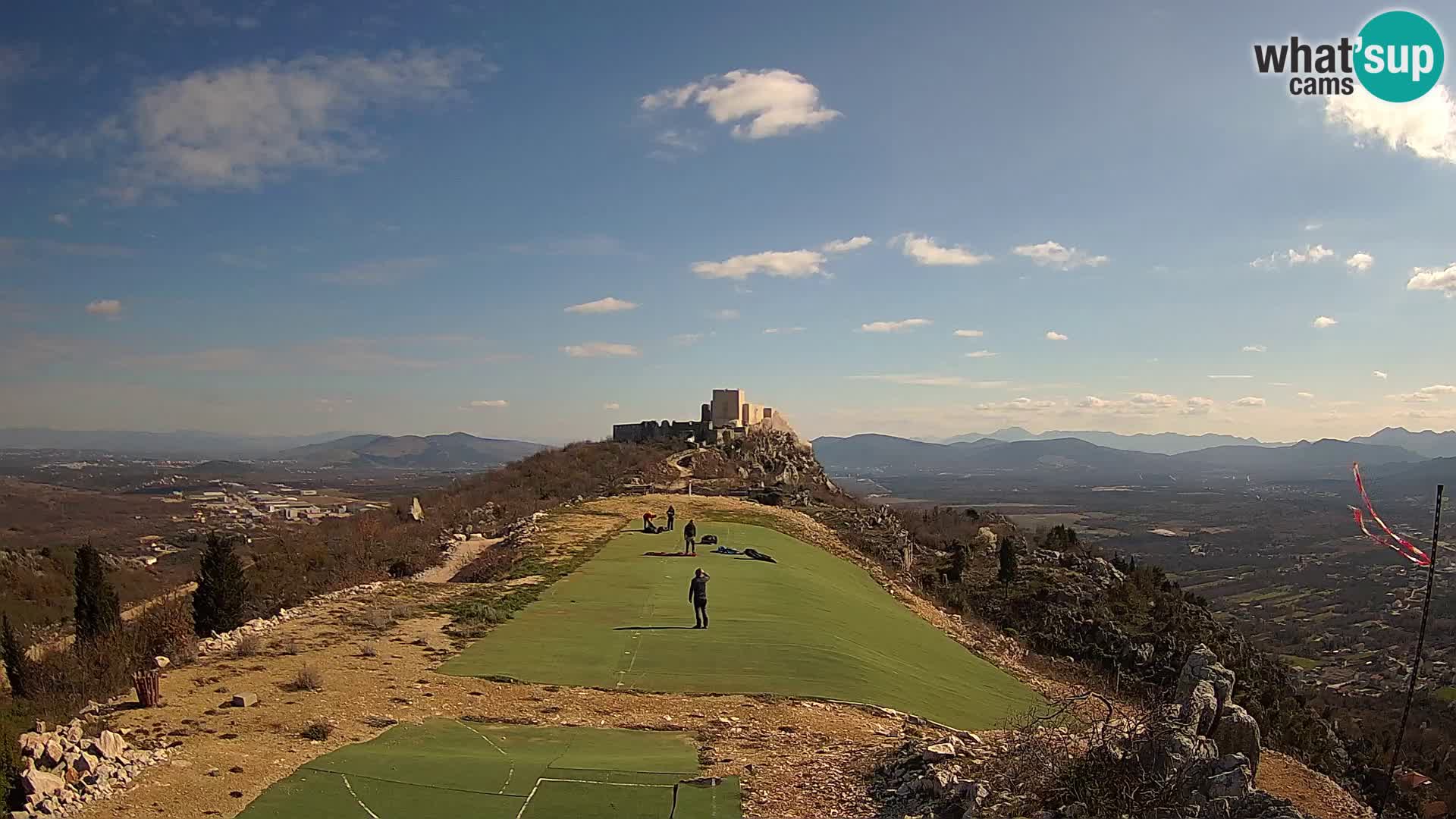 Webcam en direct aérodrome de parapente Ljubuški – Kula