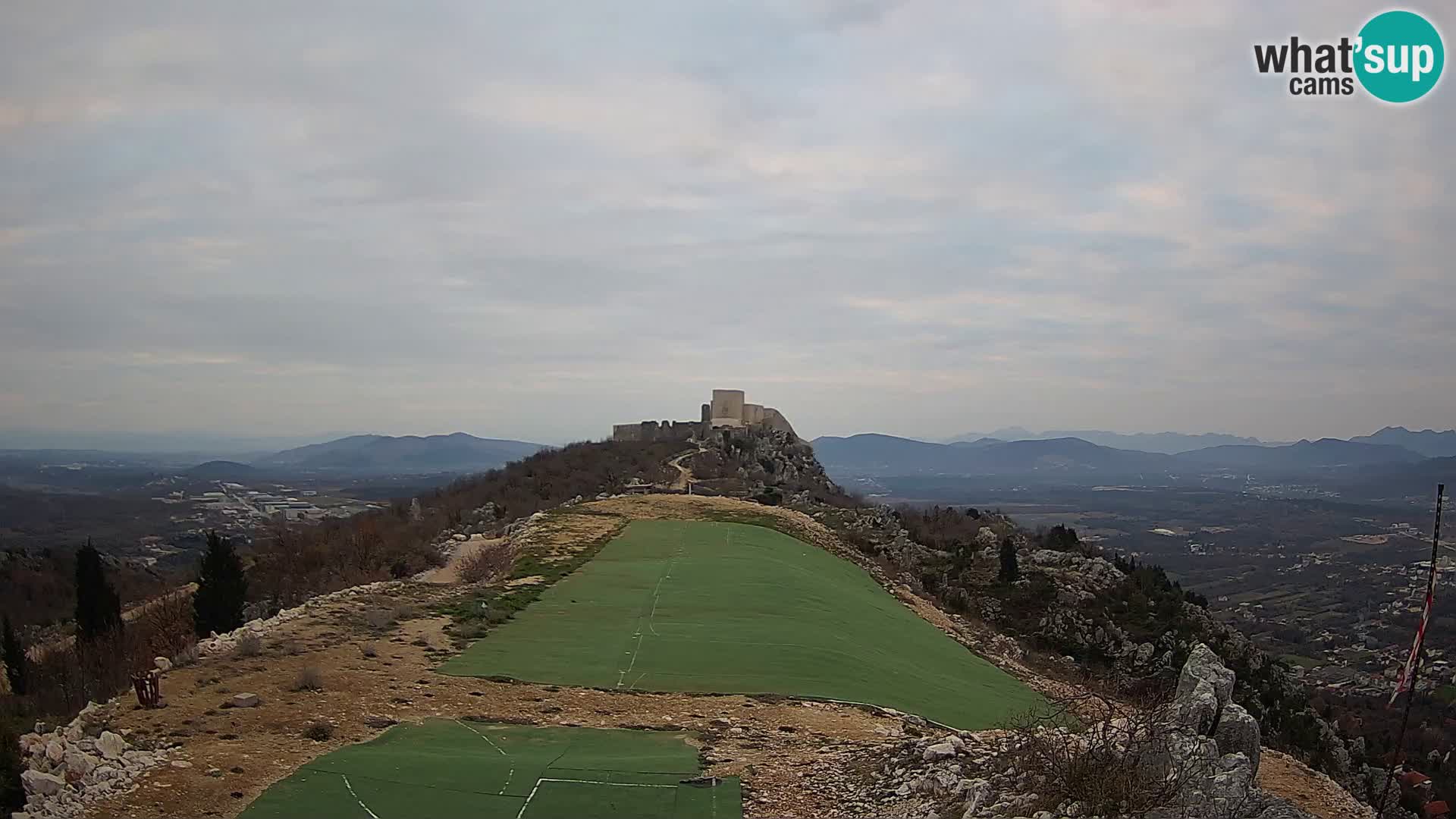 Live Webcam Campo di volo di parapendio Ljubuški – Kula