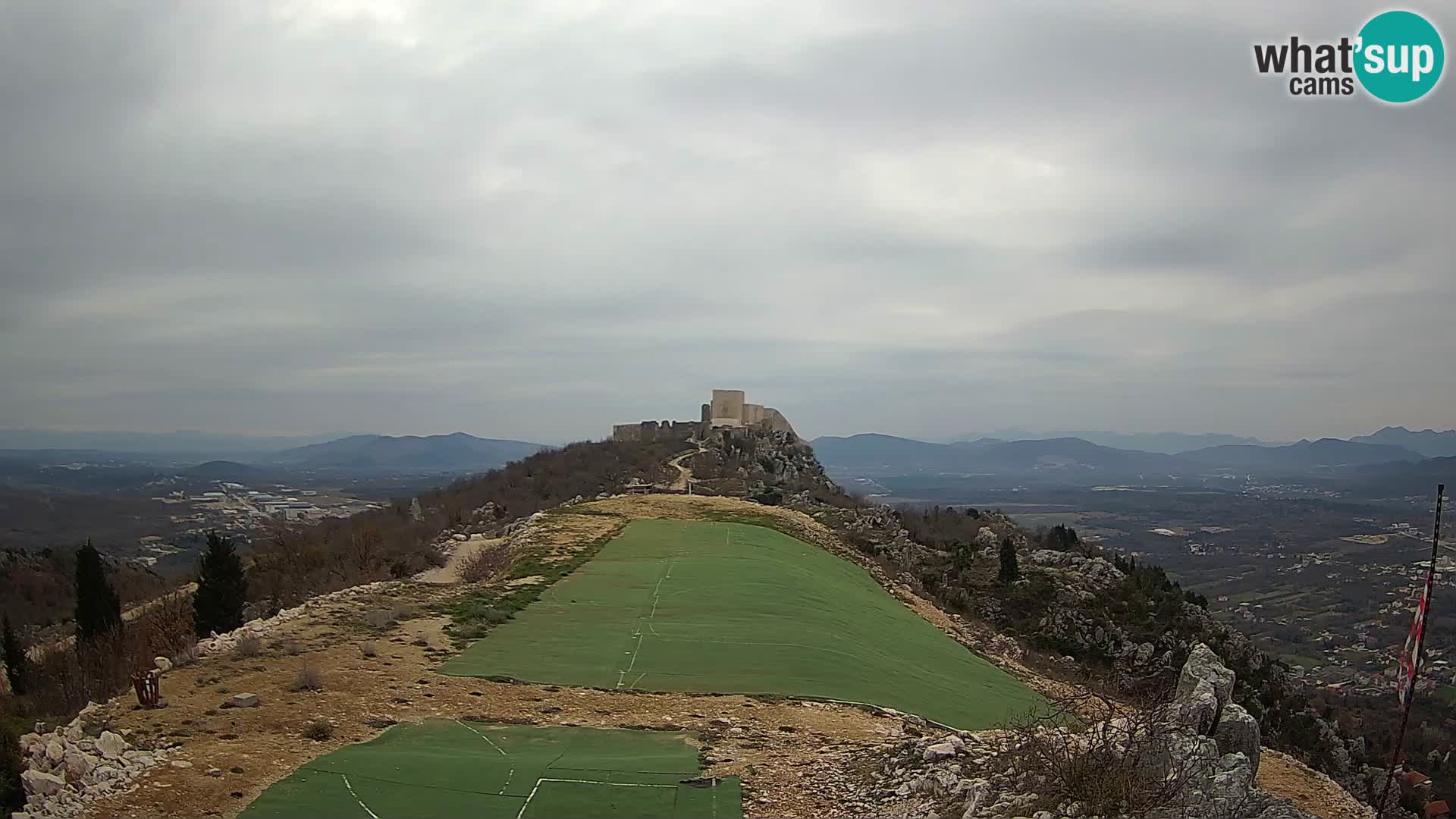 Live Webcam Campo di volo di parapendio Ljubuški – Kula