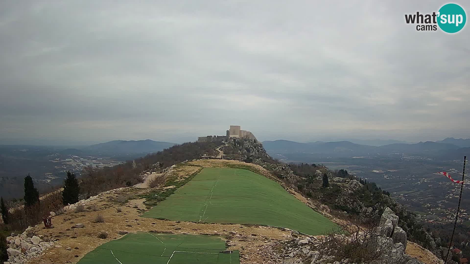 Webcam en direct aérodrome de parapente Ljubuški – Kula