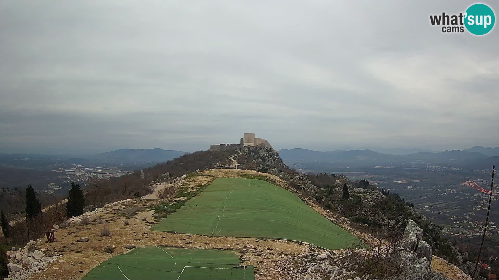 Webcam en direct aérodrome de parapente Ljubuški – Kula