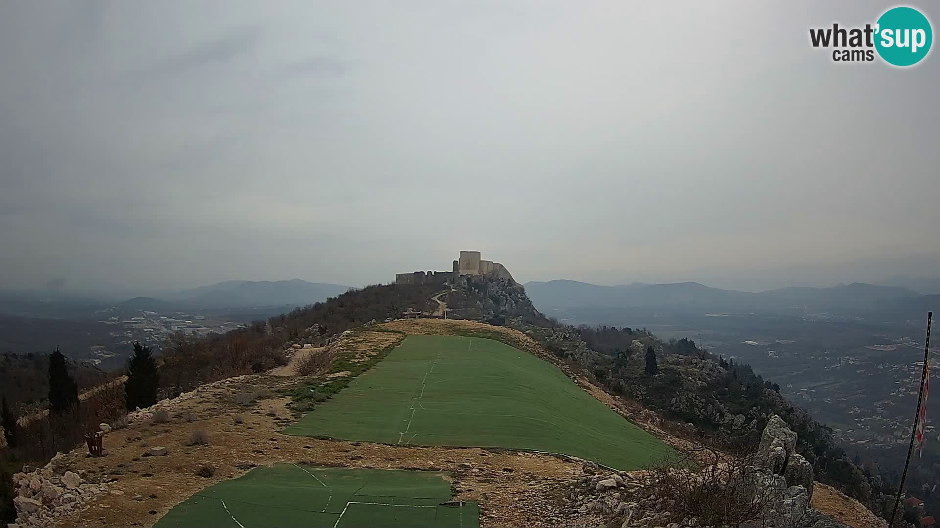 Live Webcam Campo di volo di parapendio Ljubuški – Kula