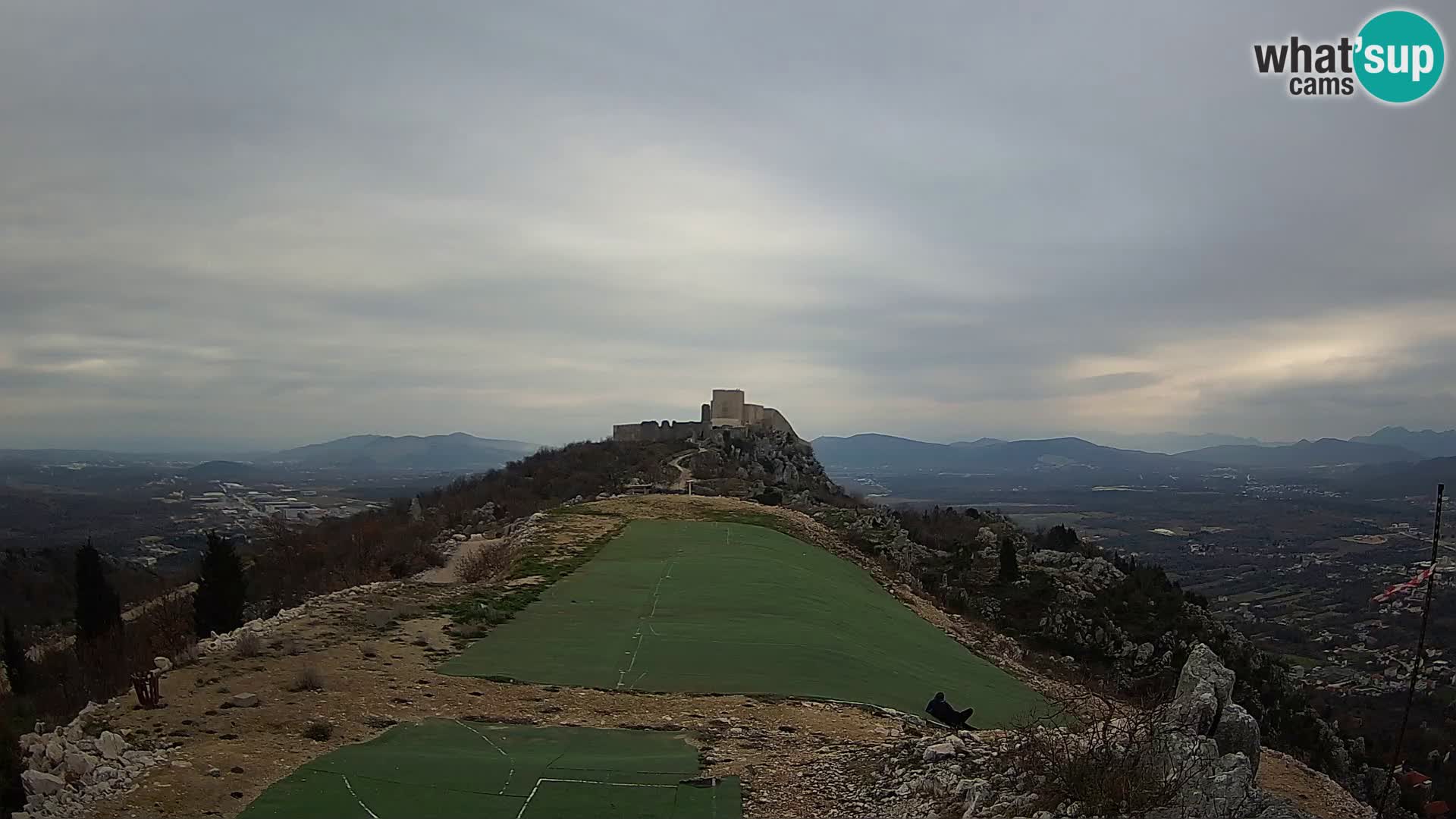 Live Webcam Campo di volo di parapendio Ljubuški – Kula