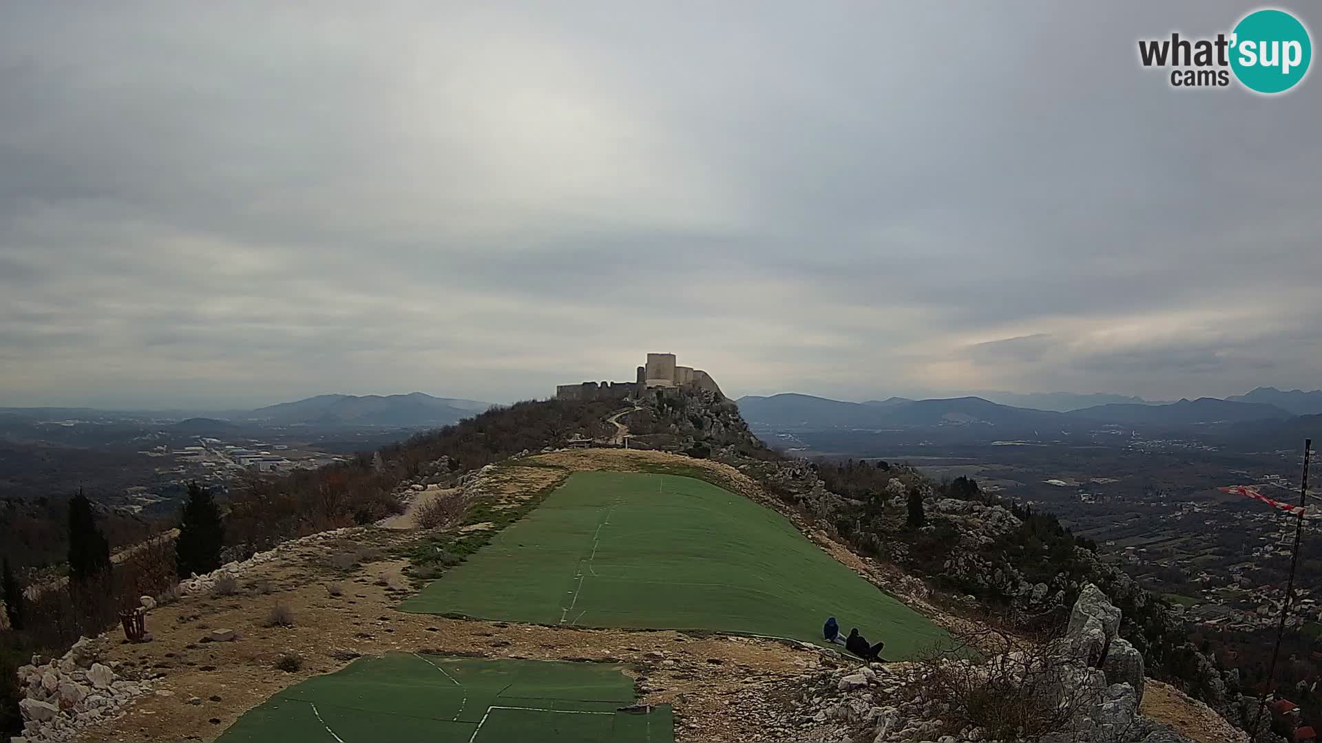 Live Webcam Campo di volo di parapendio Ljubuški – Kula