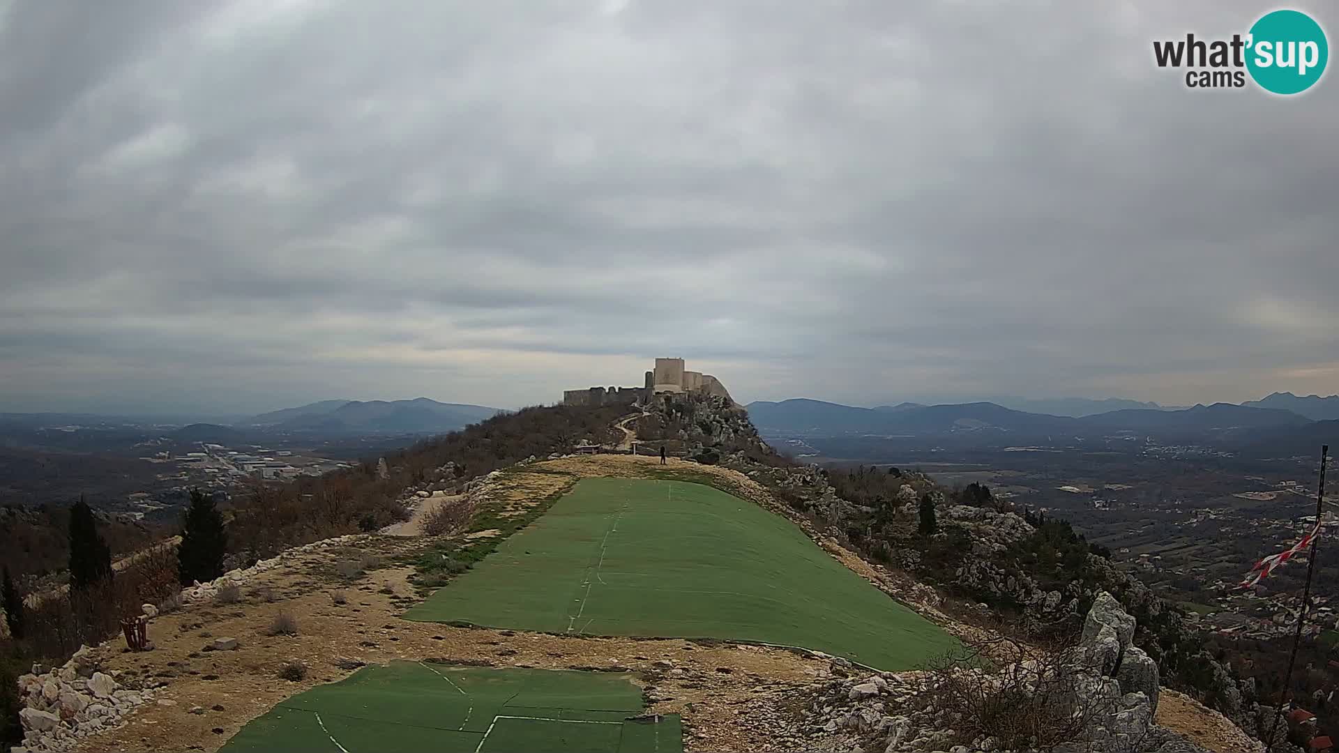 Webcam en direct aérodrome de parapente Ljubuški – Kula