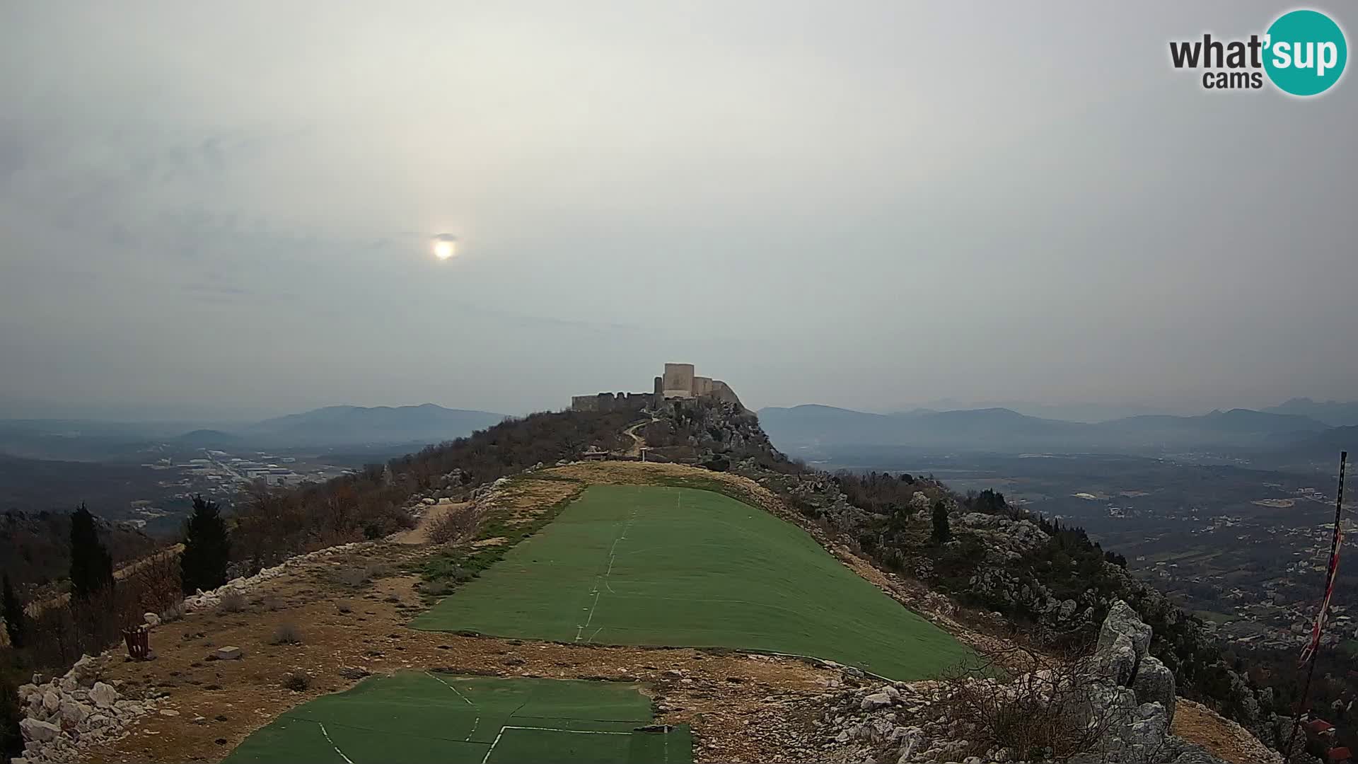 Webcam en direct aérodrome de parapente Ljubuški – Kula