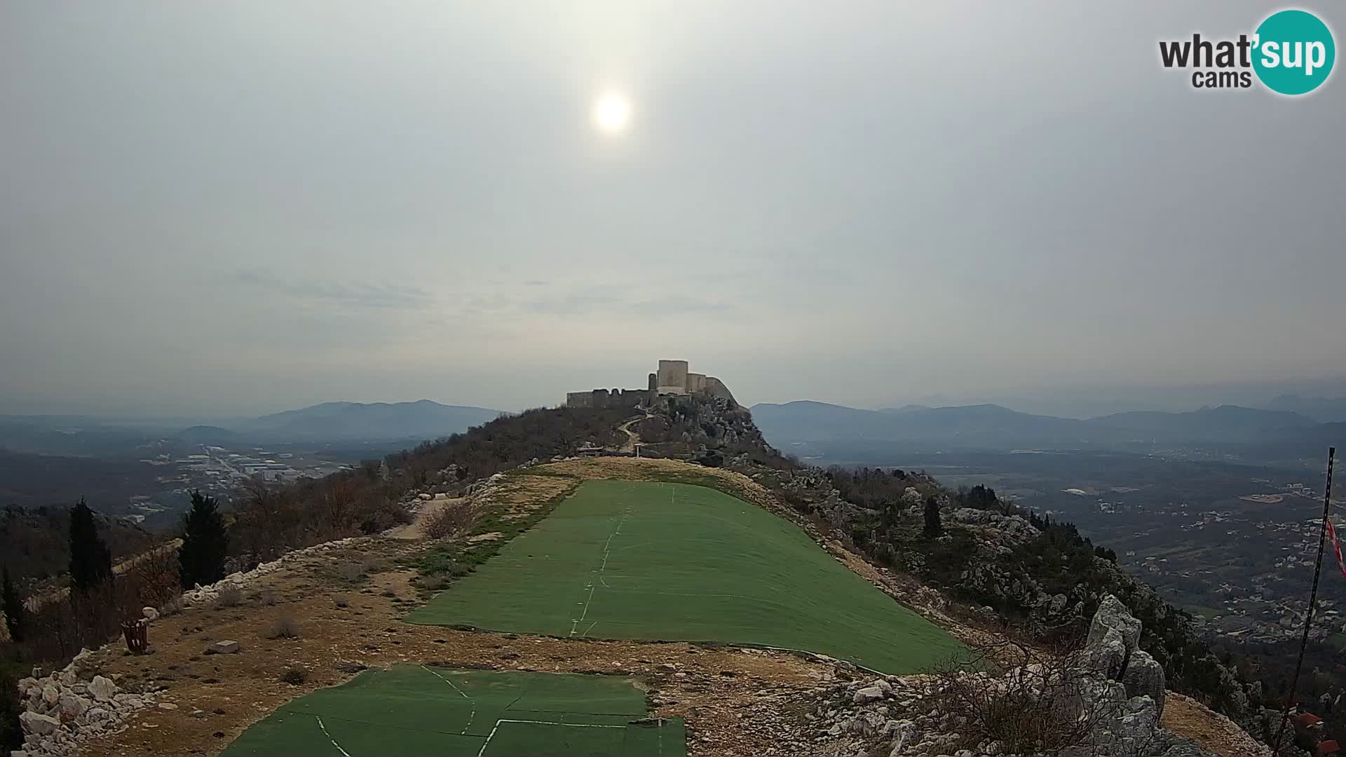 Webcam en direct aérodrome de parapente Ljubuški – Kula