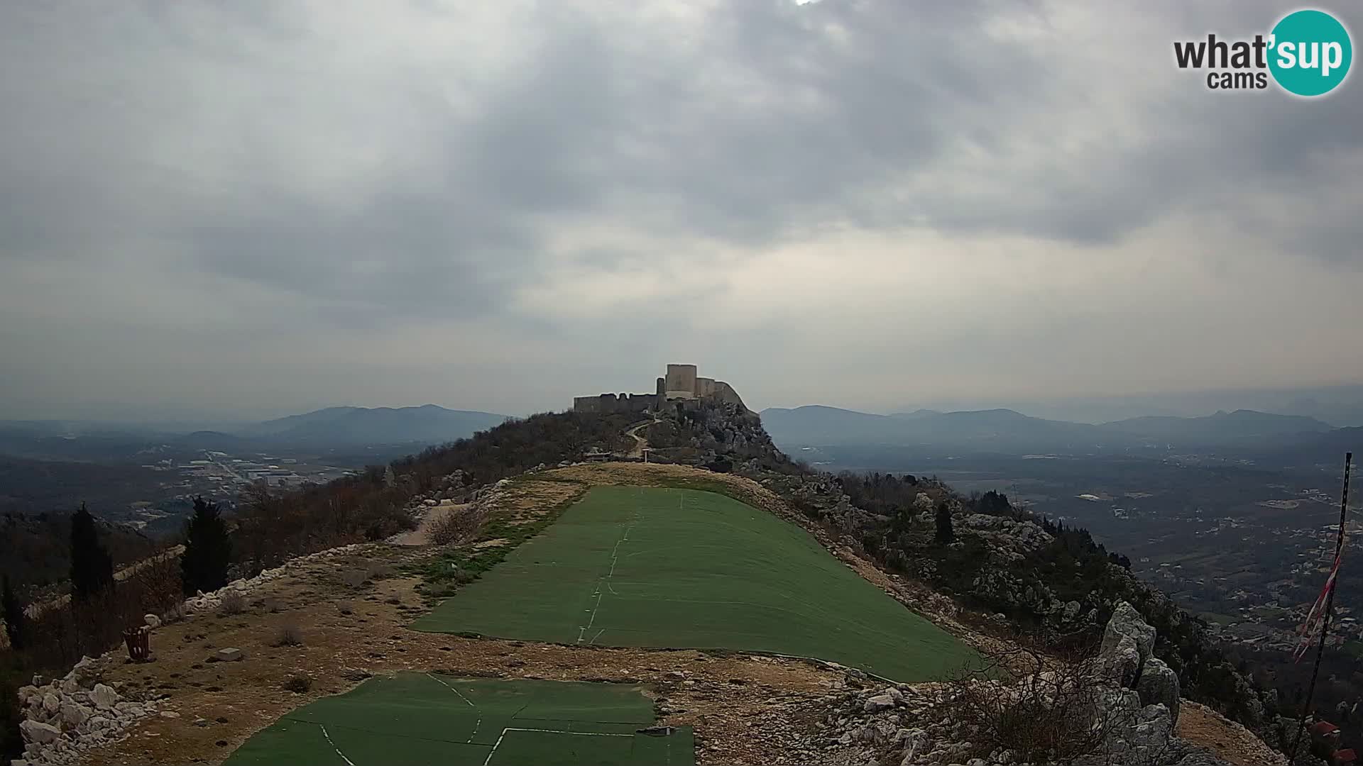 Webcam en direct aérodrome de parapente Ljubuški – Kula