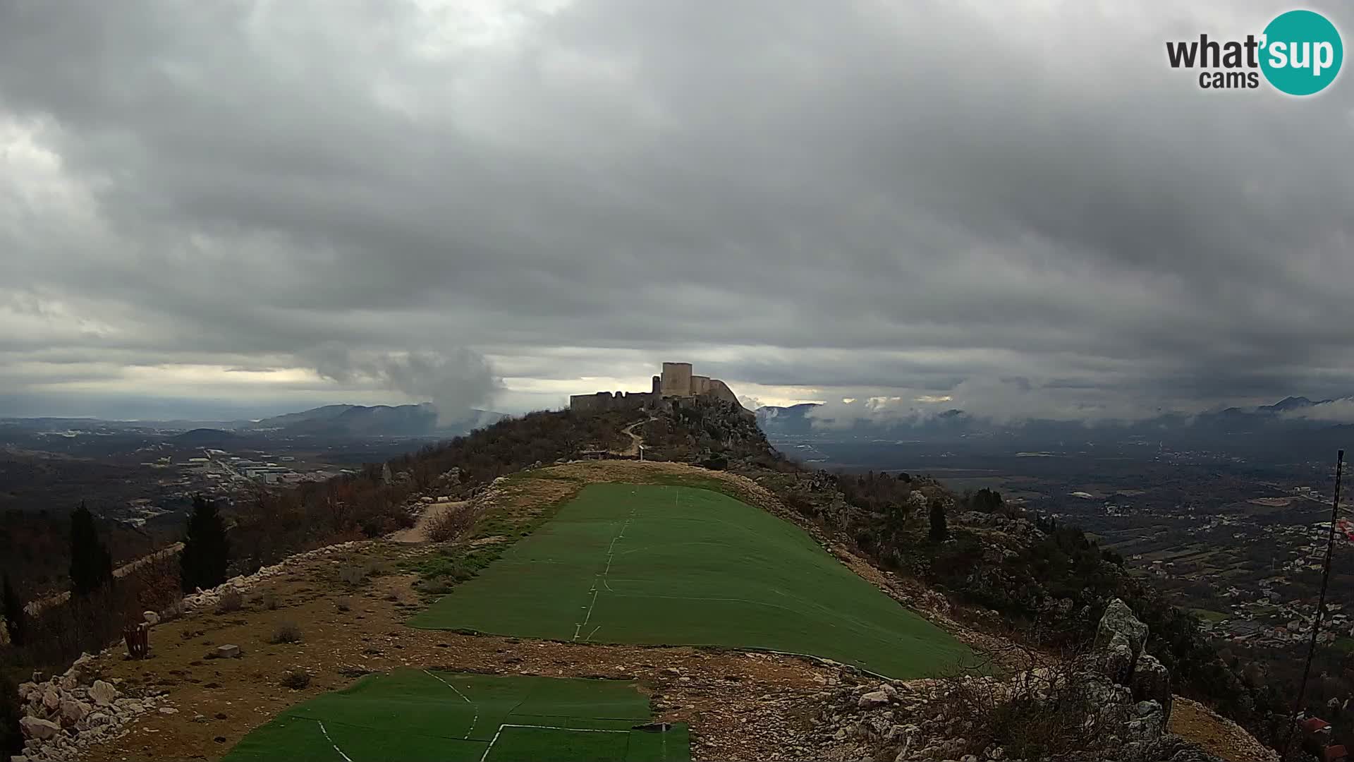 Webcam en direct aérodrome de parapente Ljubuški – Kula