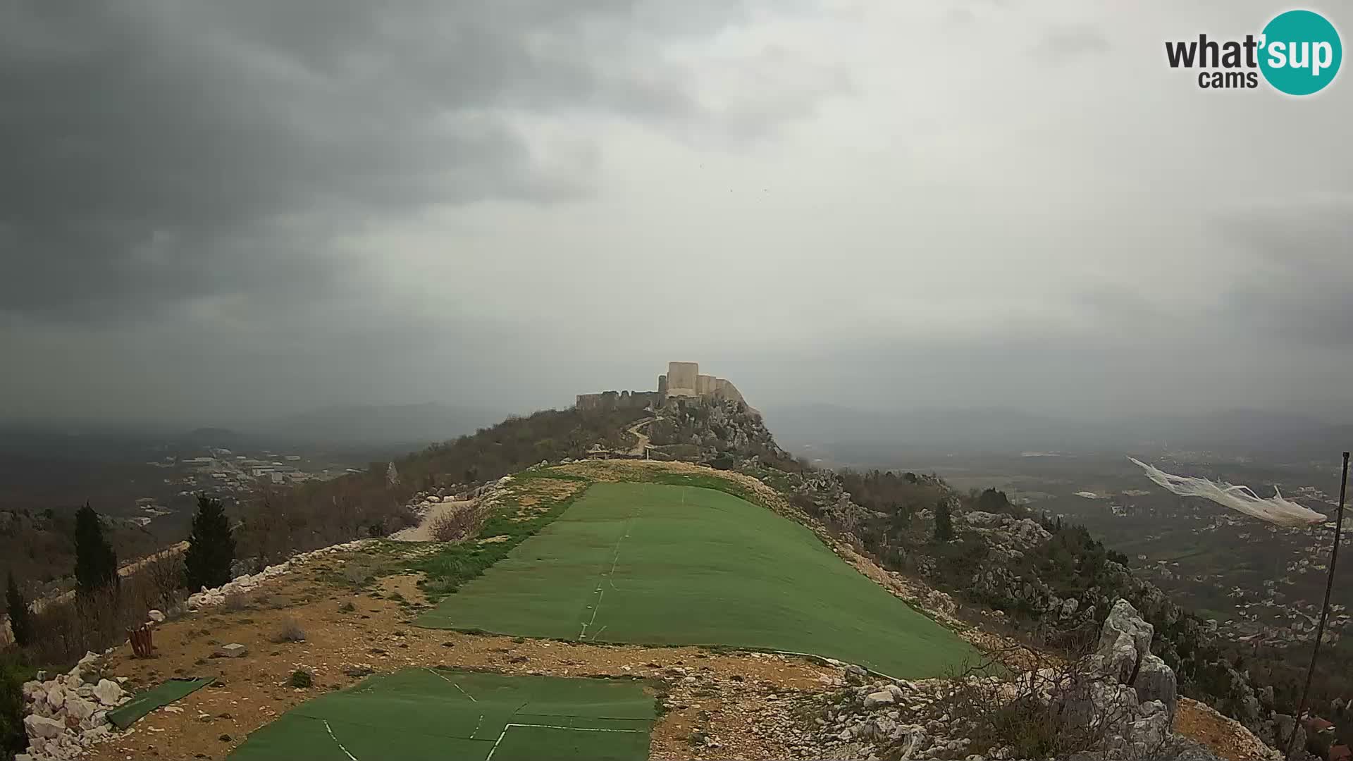 Webcam en direct aérodrome de parapente Ljubuški – Kula