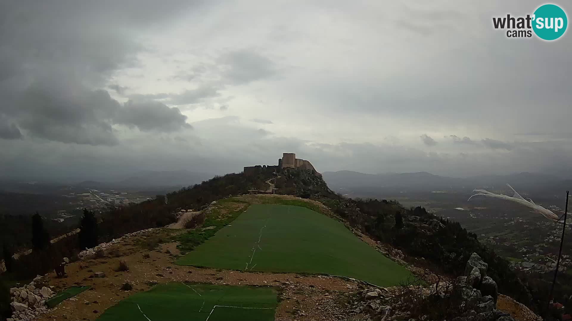 Webcam en direct aérodrome de parapente Ljubuški – Kula