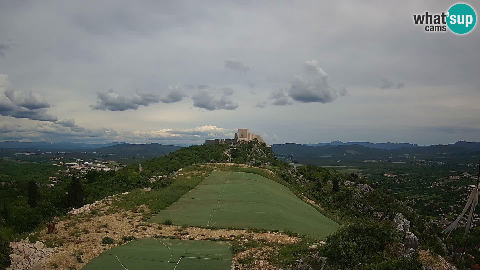Webcam en direct aérodrome de parapente Ljubuški – Kula