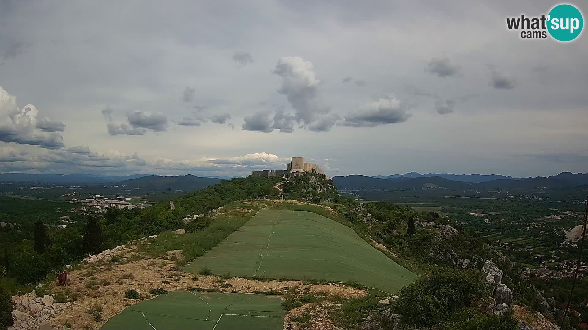Webcam en direct aérodrome de parapente Ljubuški – Kula