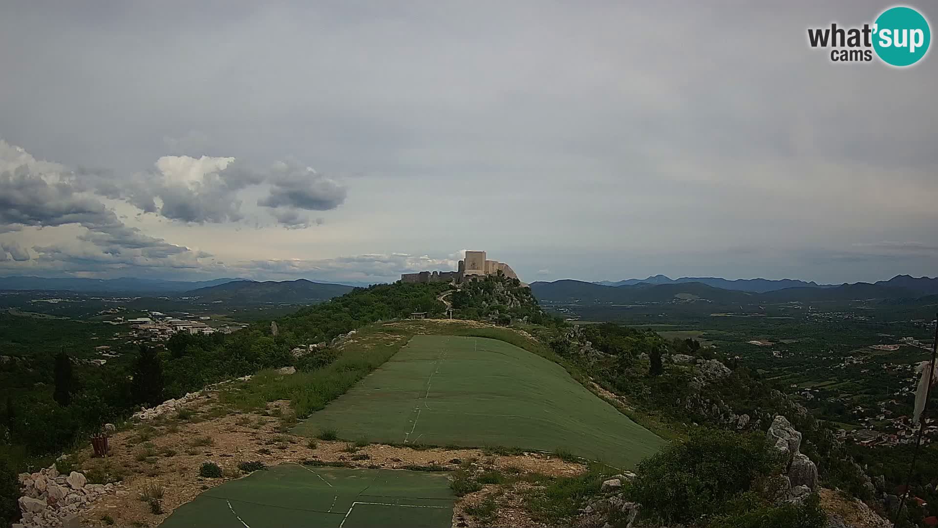 Webcam en direct aérodrome de parapente Ljubuški – Kula
