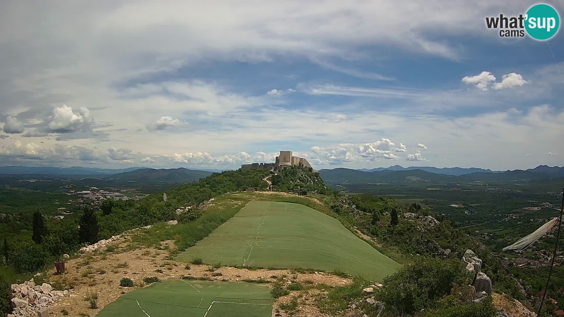 Live Webcam Paragliding airfield Ljubuški – Kula