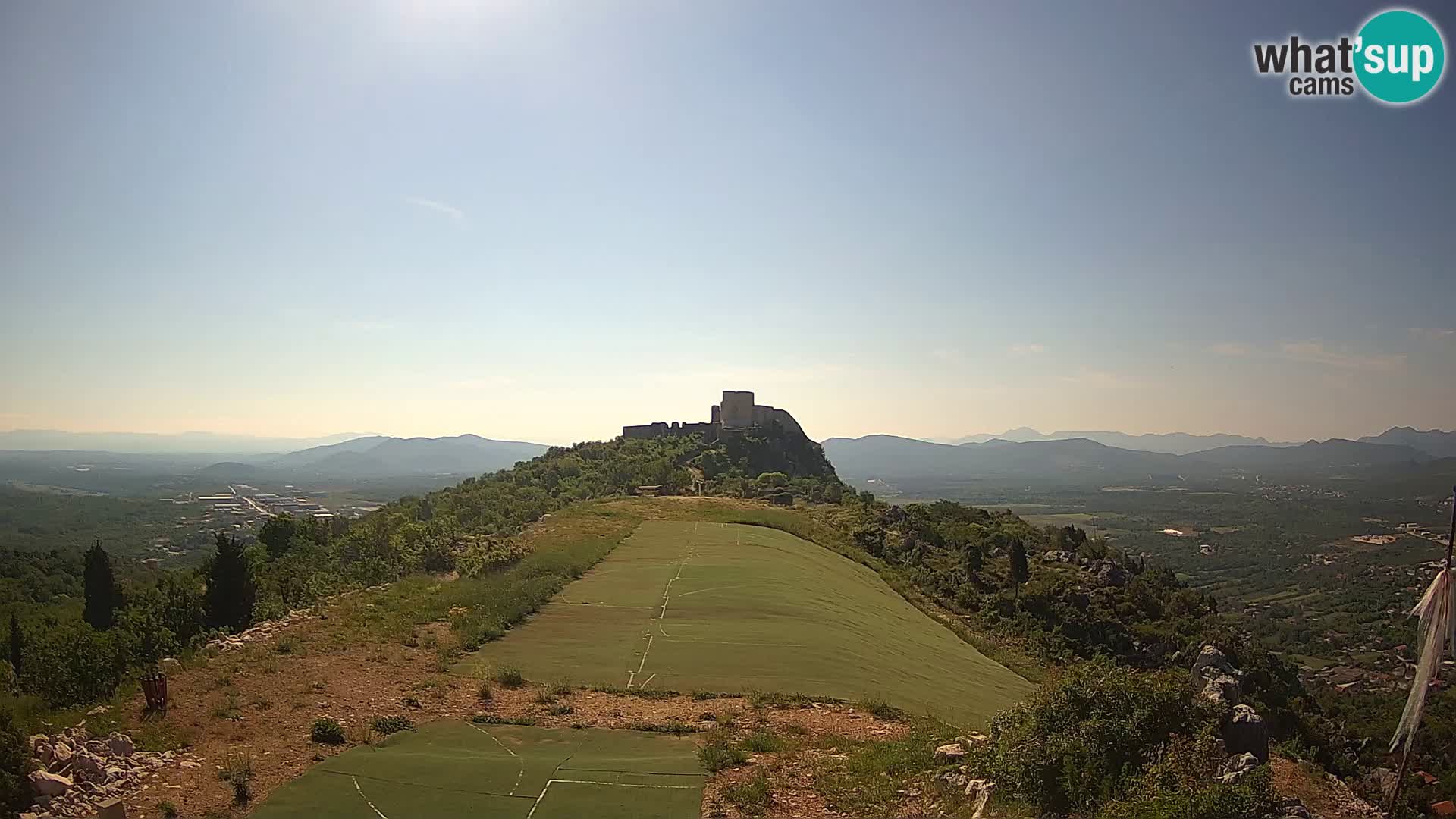 Live Webcam Paragliding airfield Ljubuški – Kula