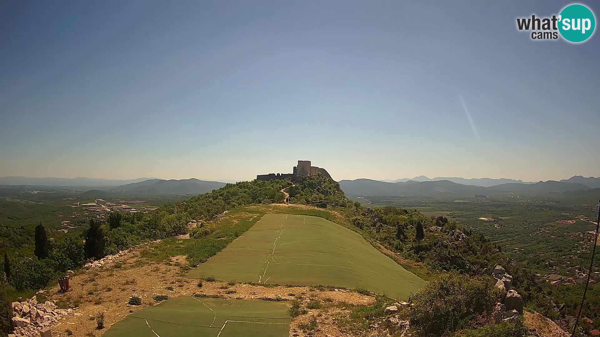 Live Webcam Paragliding airfield Ljubuški – Kula
