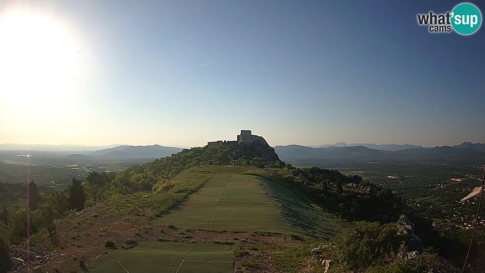 Live Webcam Paragliding airfield Ljubuški – Kula