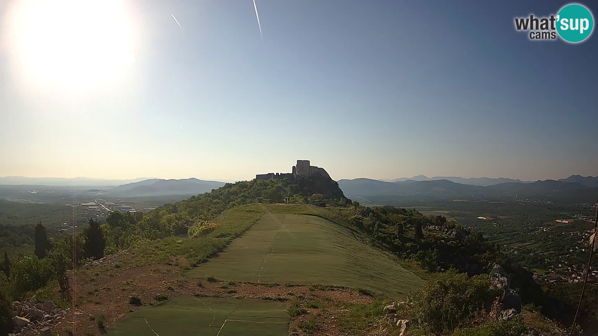 Web kamera Paragliding poletište Ljubuški – Kula