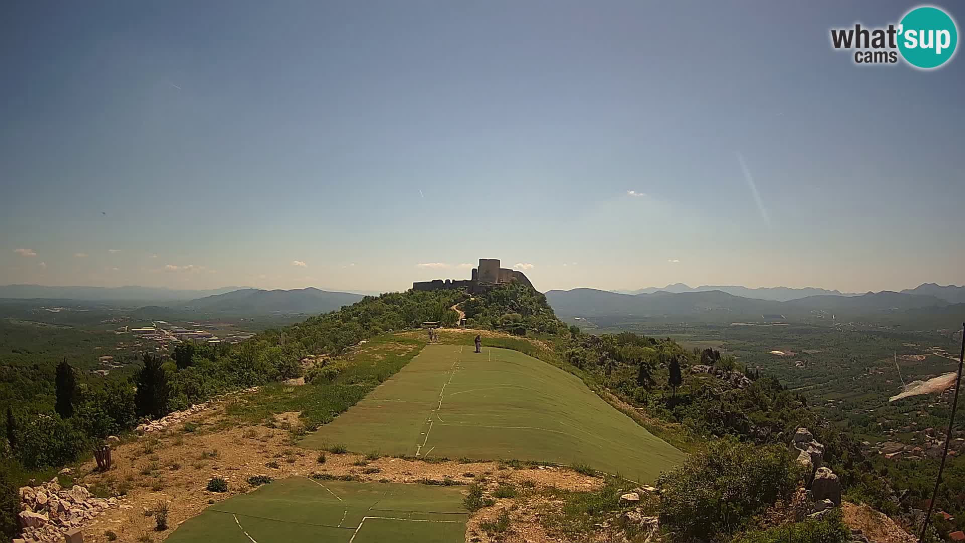 Live Webcam Campo di volo di parapendio Ljubuški – Kula