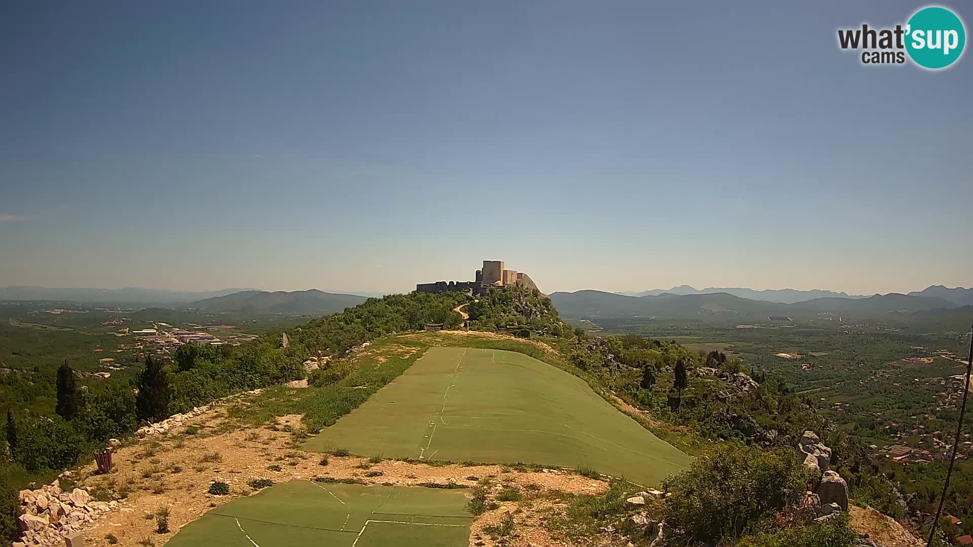 Live Webcam Paragliding airfield Ljubuški – Kula