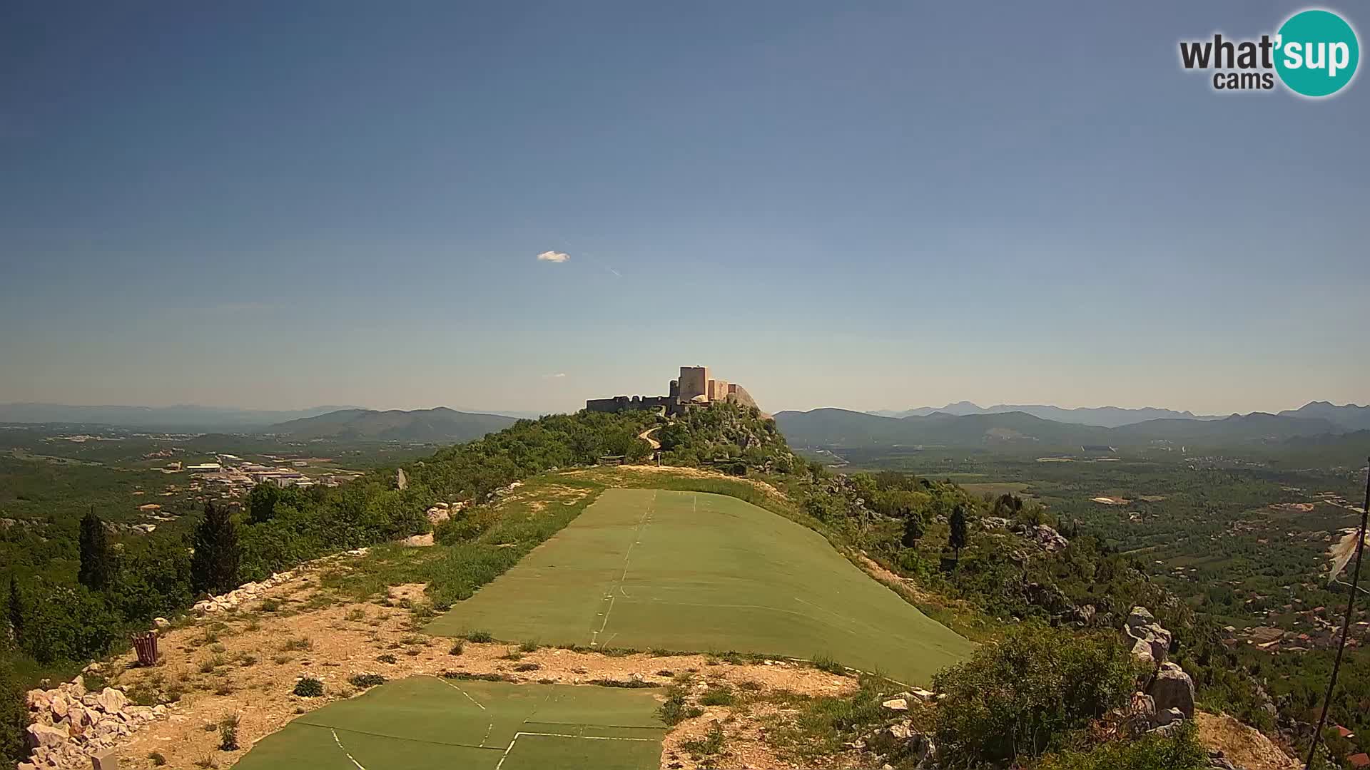 Webcam en direct aérodrome de parapente Ljubuški – Kula
