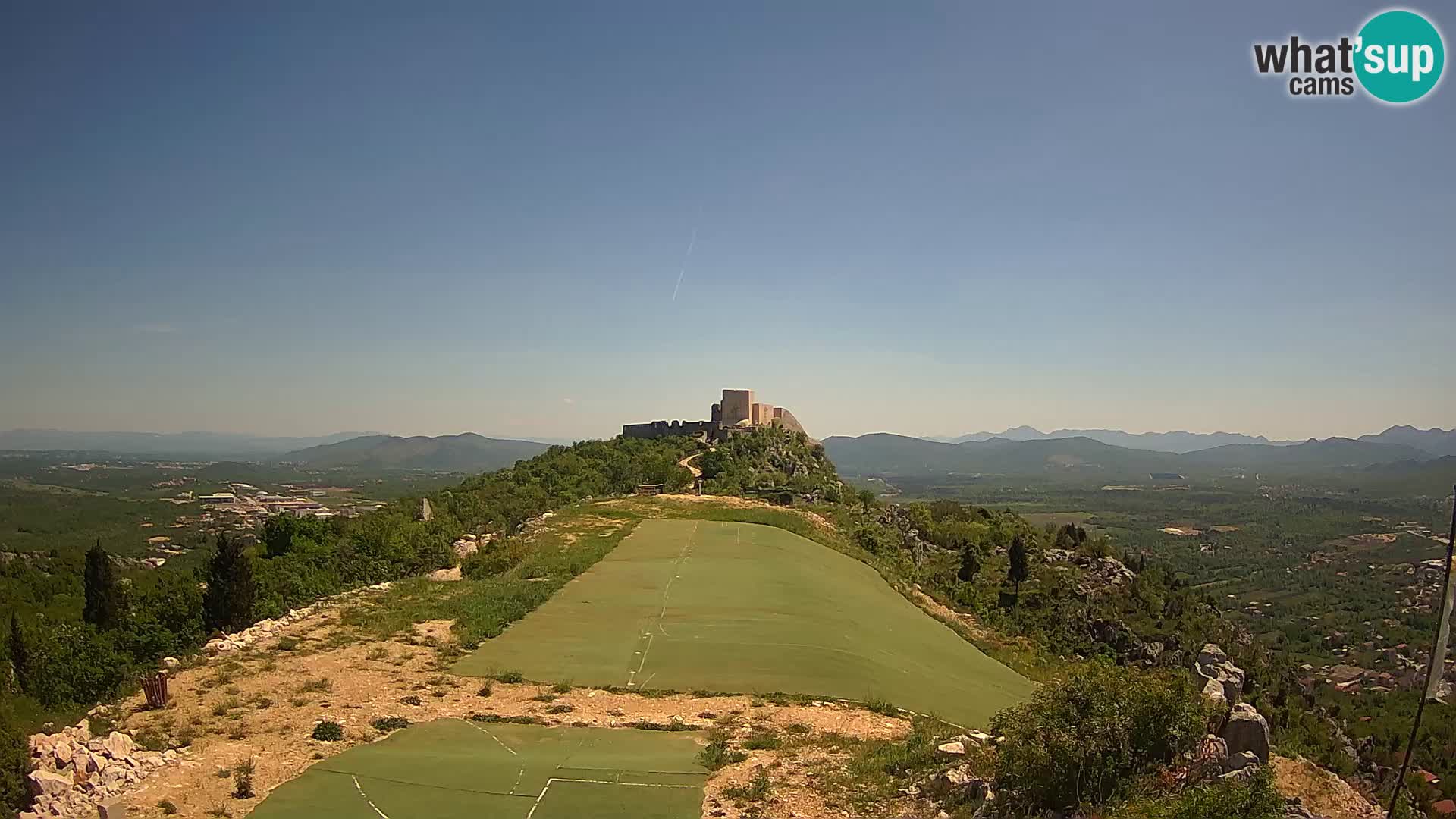 Webcam en direct aérodrome de parapente Ljubuški – Kula