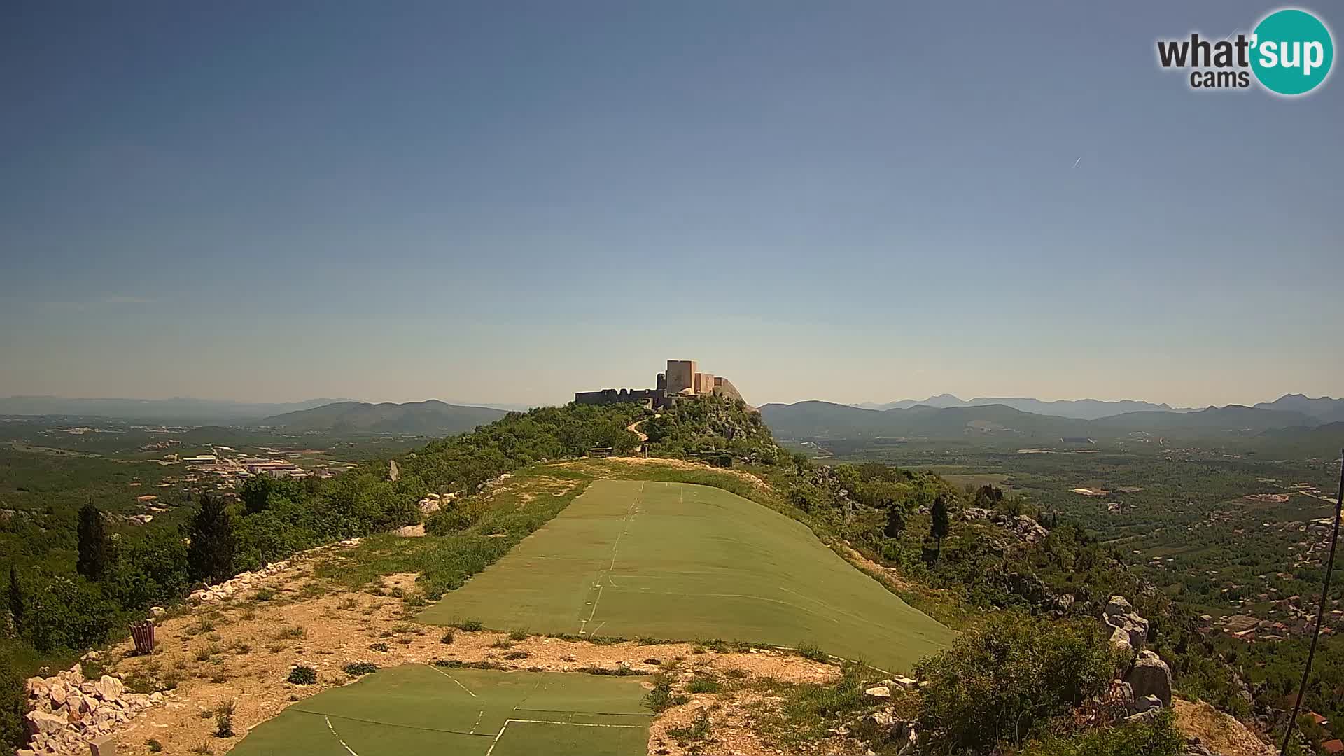 Live Webcam Paragliding airfield Ljubuški – Kula
