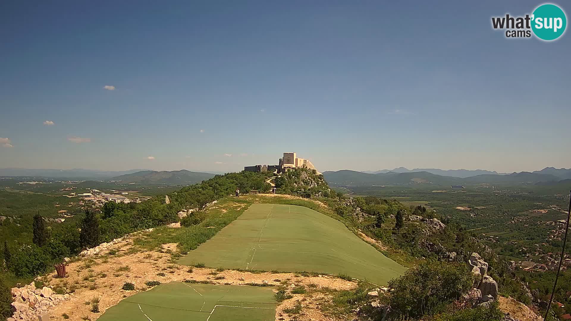 Live Webcam Paragliding airfield Ljubuški – Kula