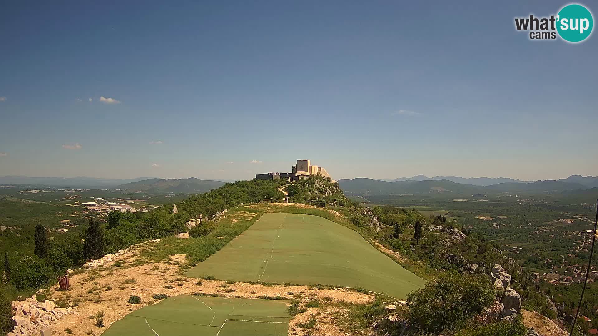 Live Webcam Paragliding airfield Ljubuški – Kula