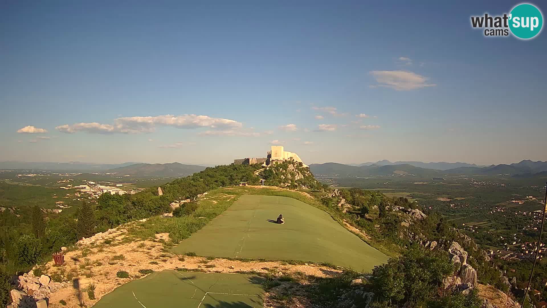 Live Webcam Campo di volo di parapendio Ljubuški – Kula