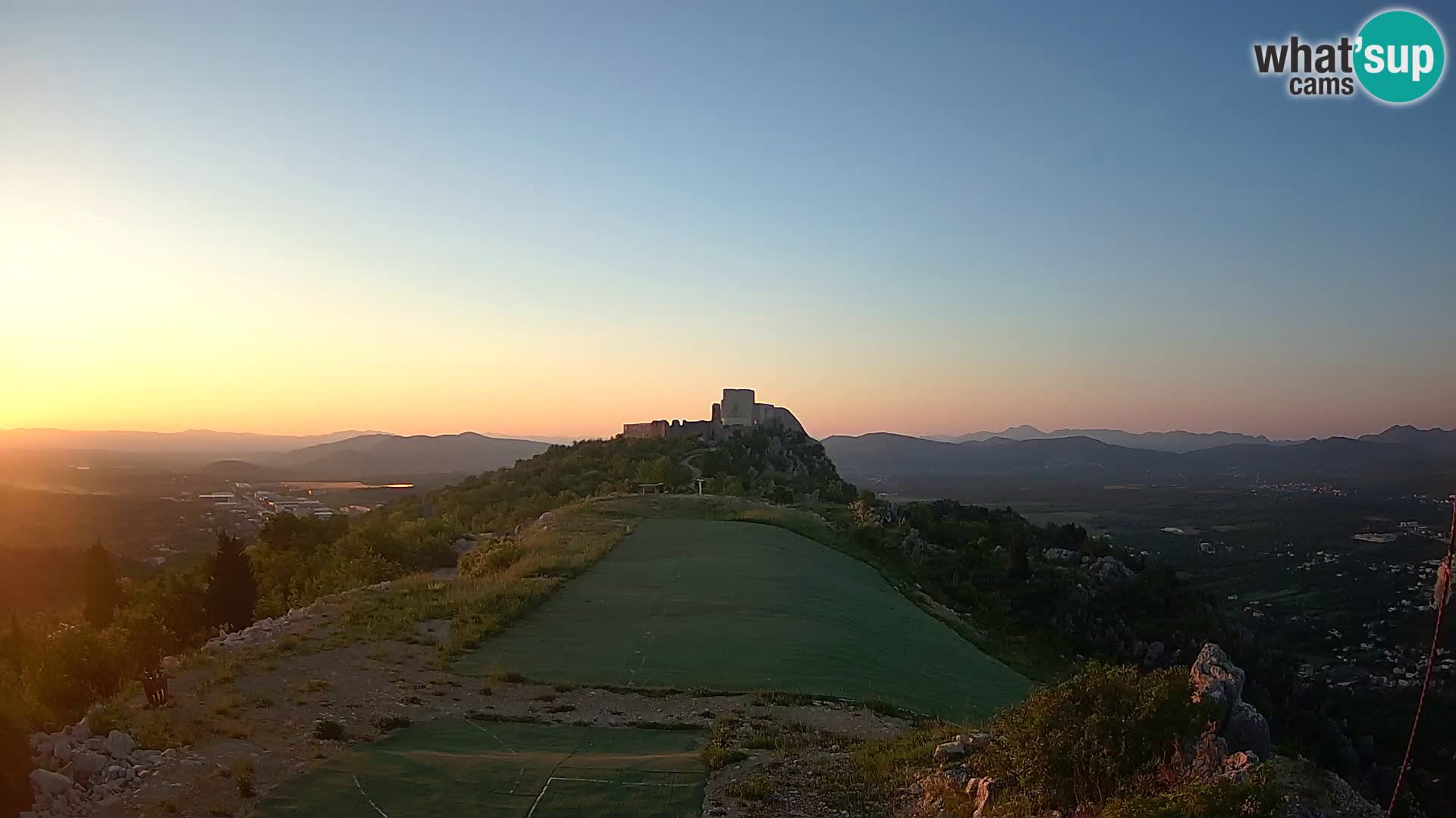 Webcam en direct aérodrome de parapente Ljubuški – Kula