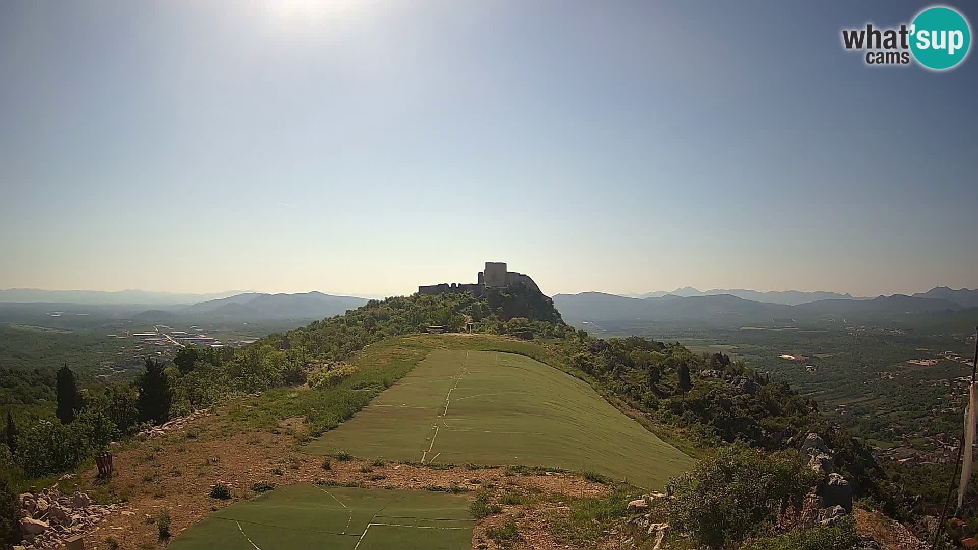 Live Webcam Paragliding airfield Ljubuški – Kula