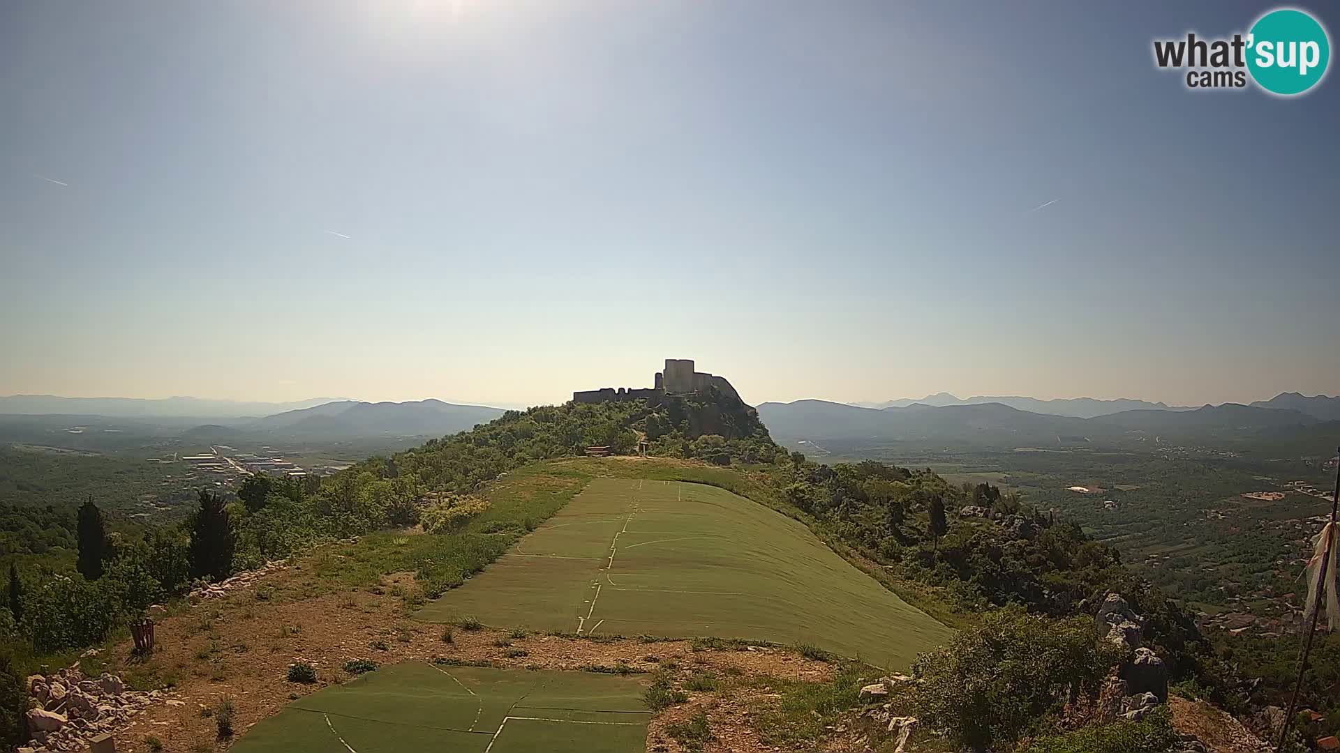 Webcam en direct aérodrome de parapente Ljubuški – Kula