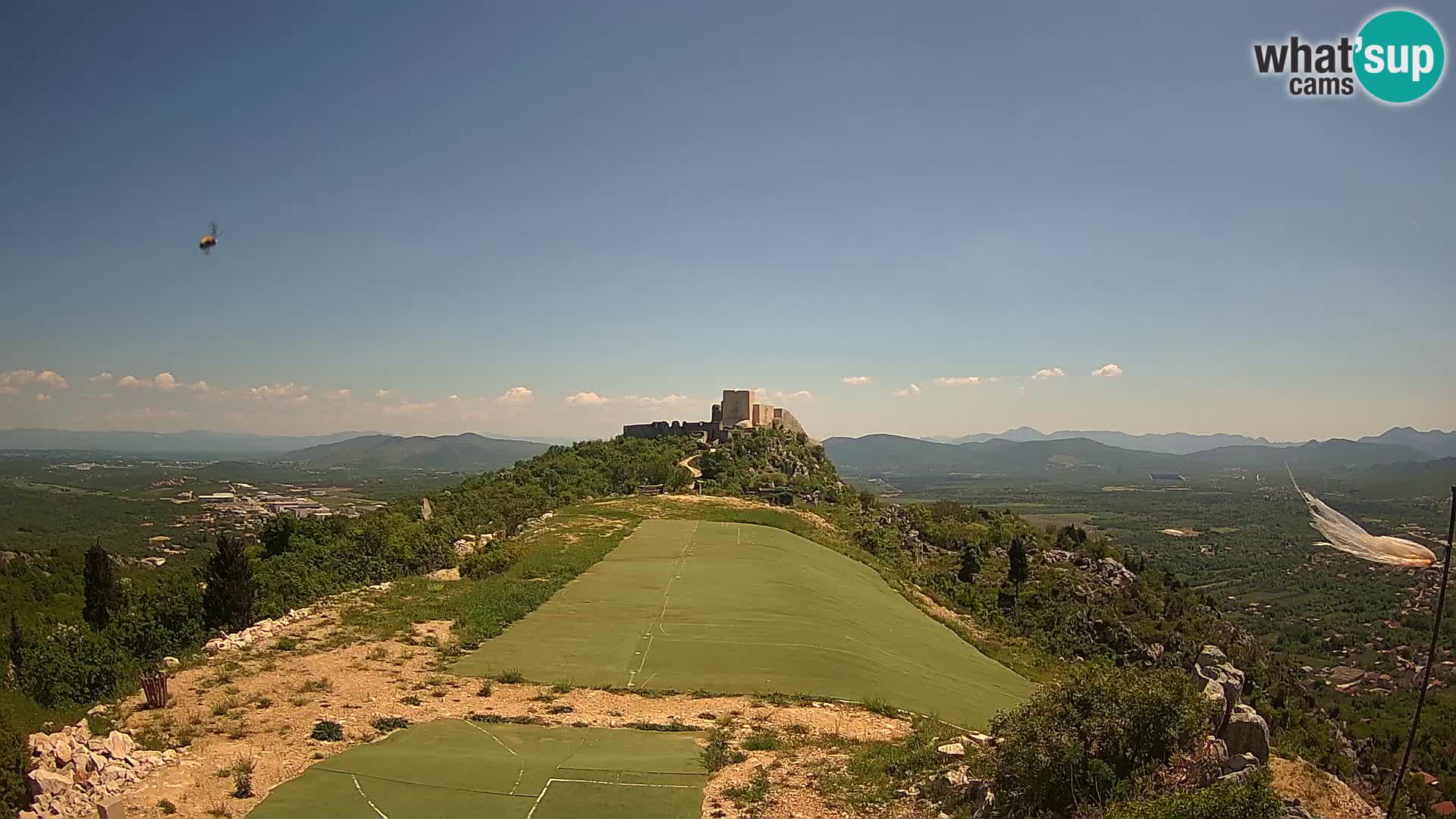 Live Webcam Paragliding airfield Ljubuški – Kula