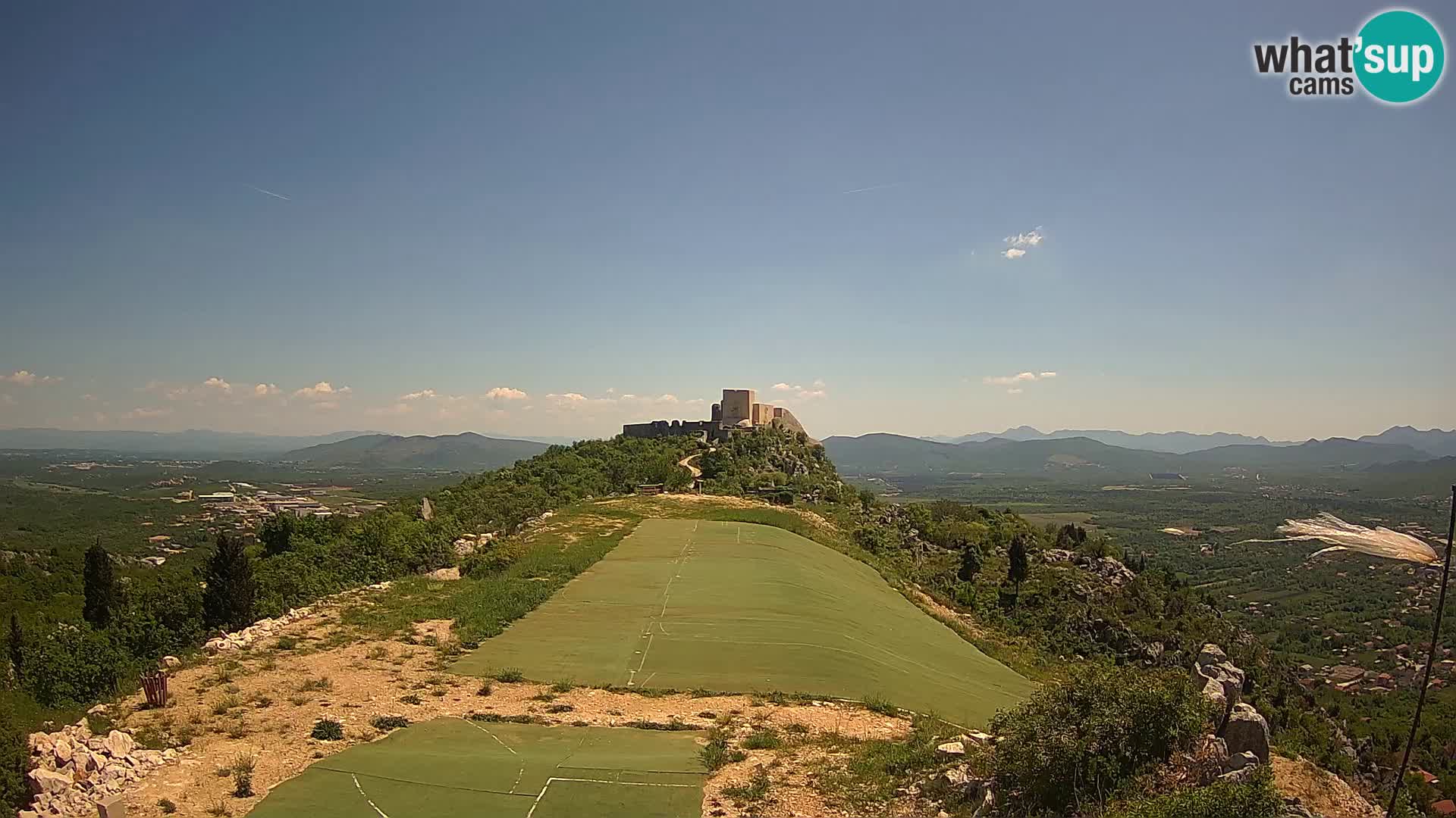 Live Webcam Paragliding airfield Ljubuški – Kula