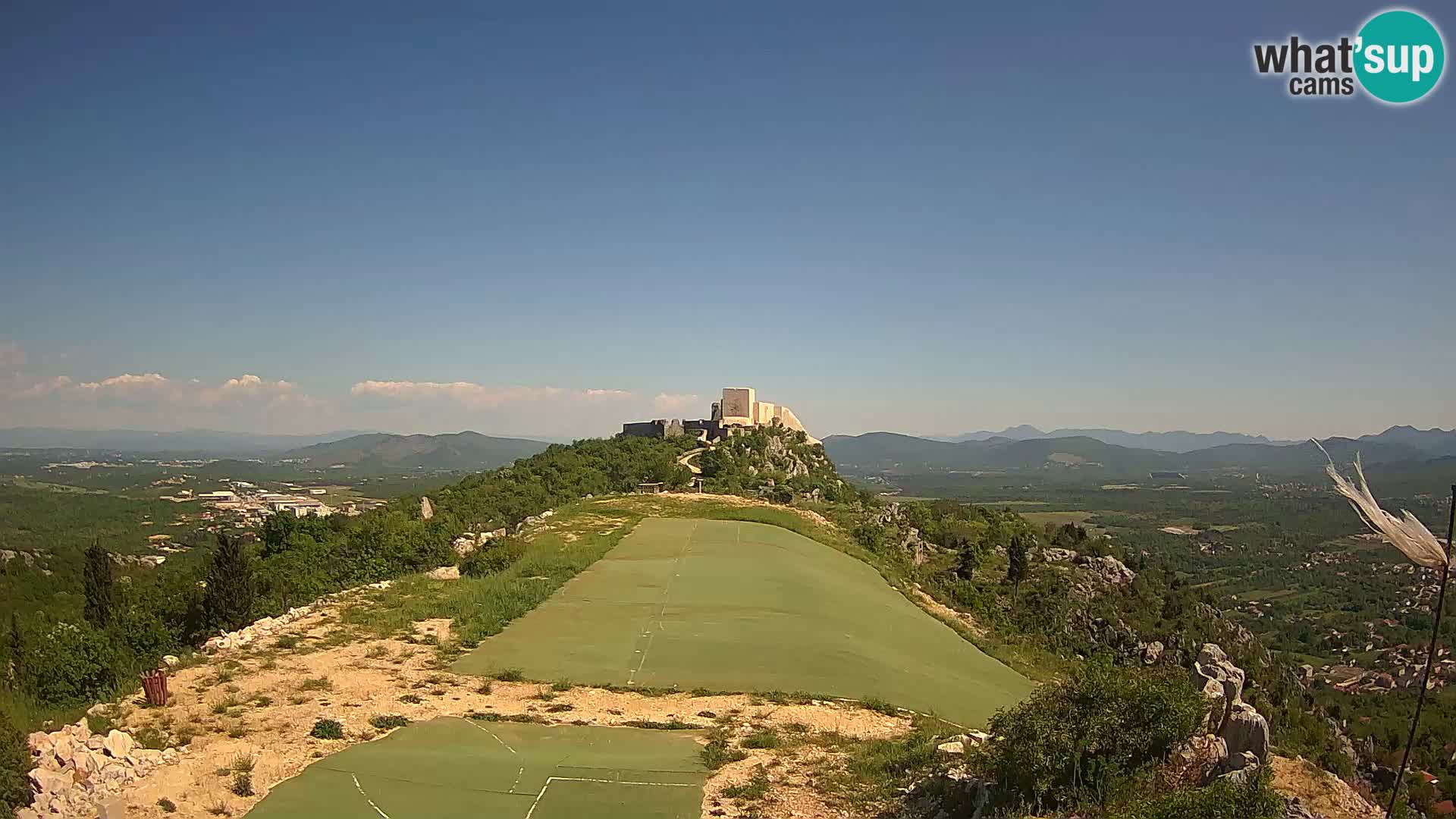 Webcam en direct aérodrome de parapente Ljubuški – Kula